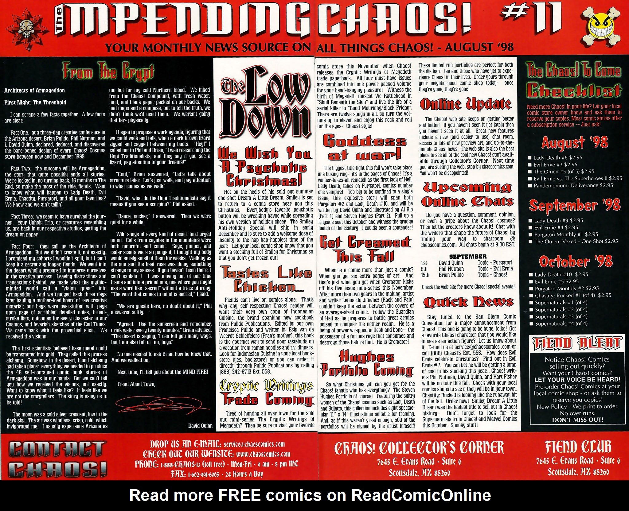 Read online Pandemonium (1998) comic -  Issue # Full - 28