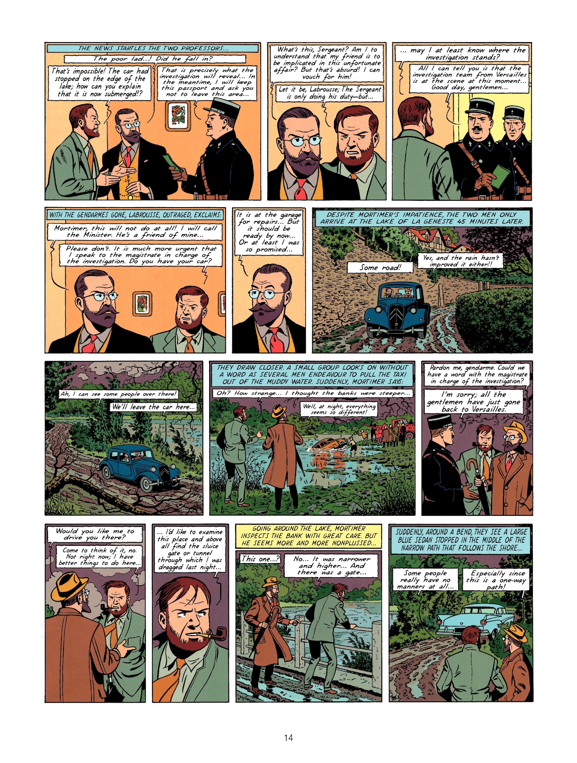 Read online Blake & Mortimer comic -  Issue #6 - 14