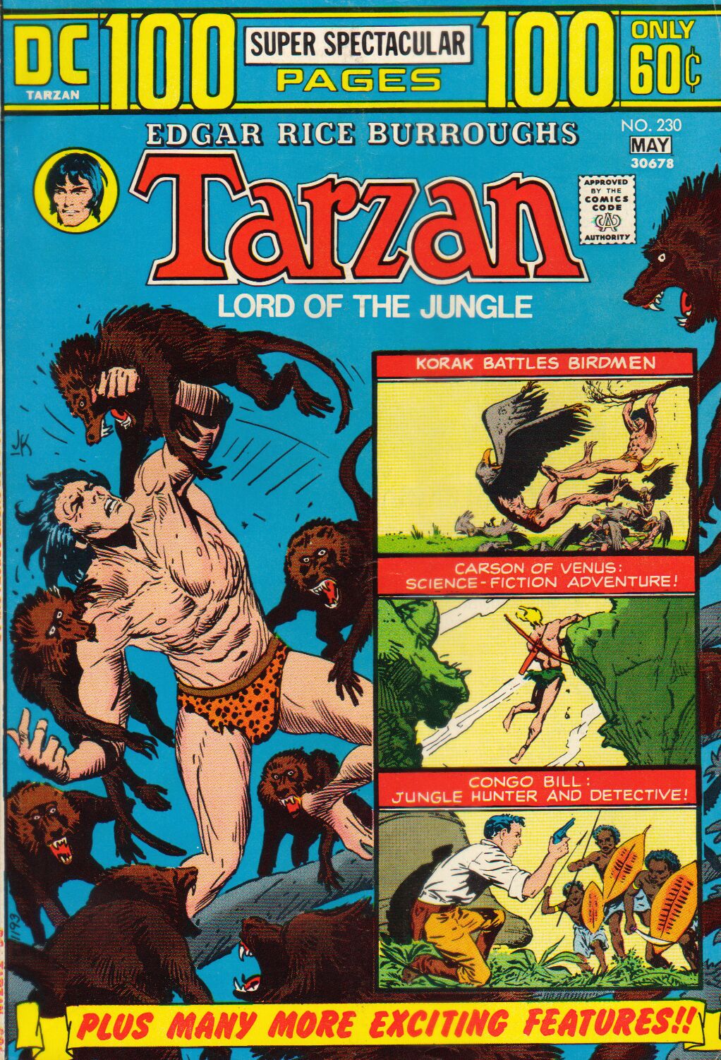 Read online Tarzan (1972) comic -  Issue #230 - 1