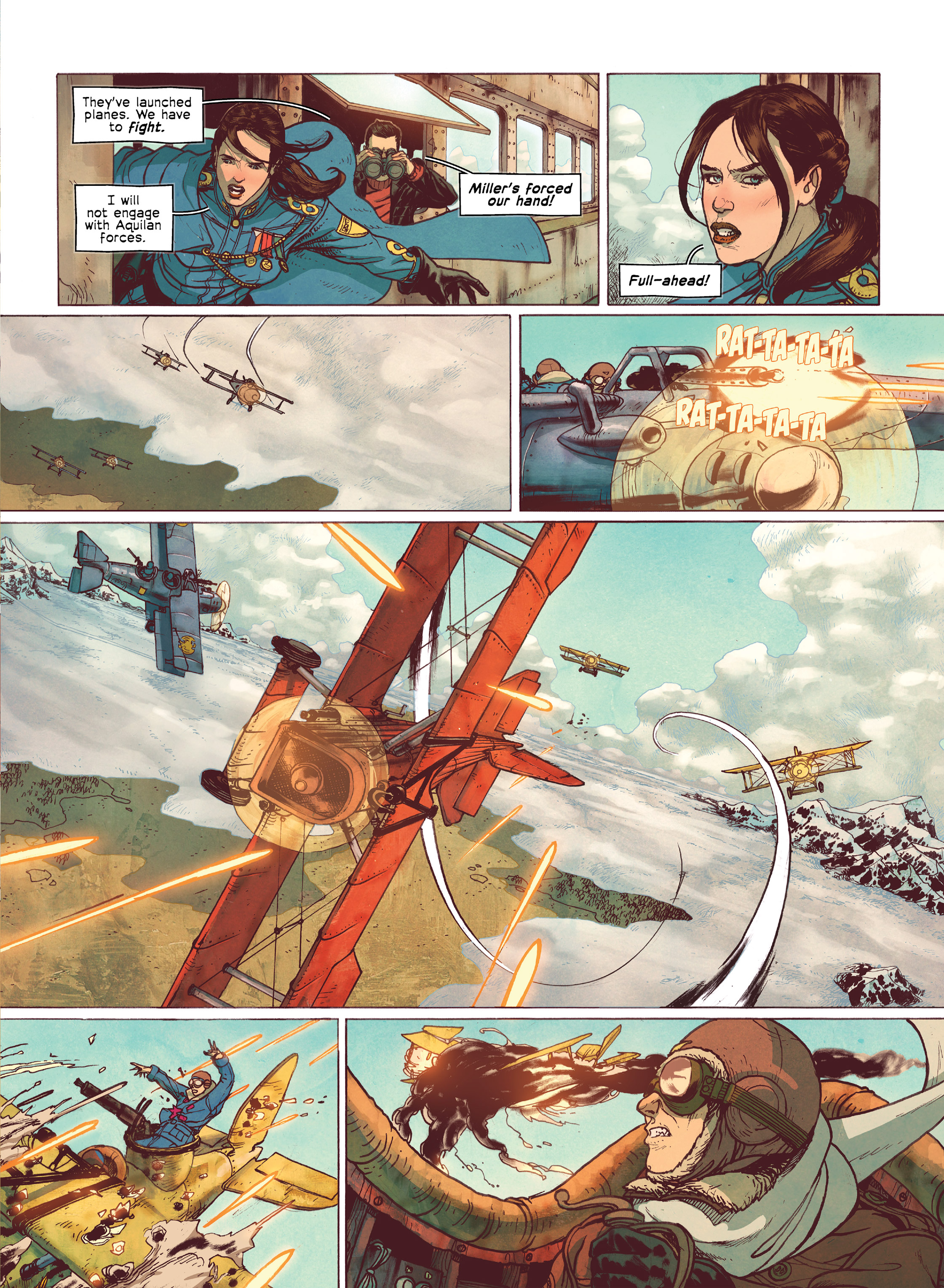 Read online Skies of Fire comic -  Issue #4 - 34