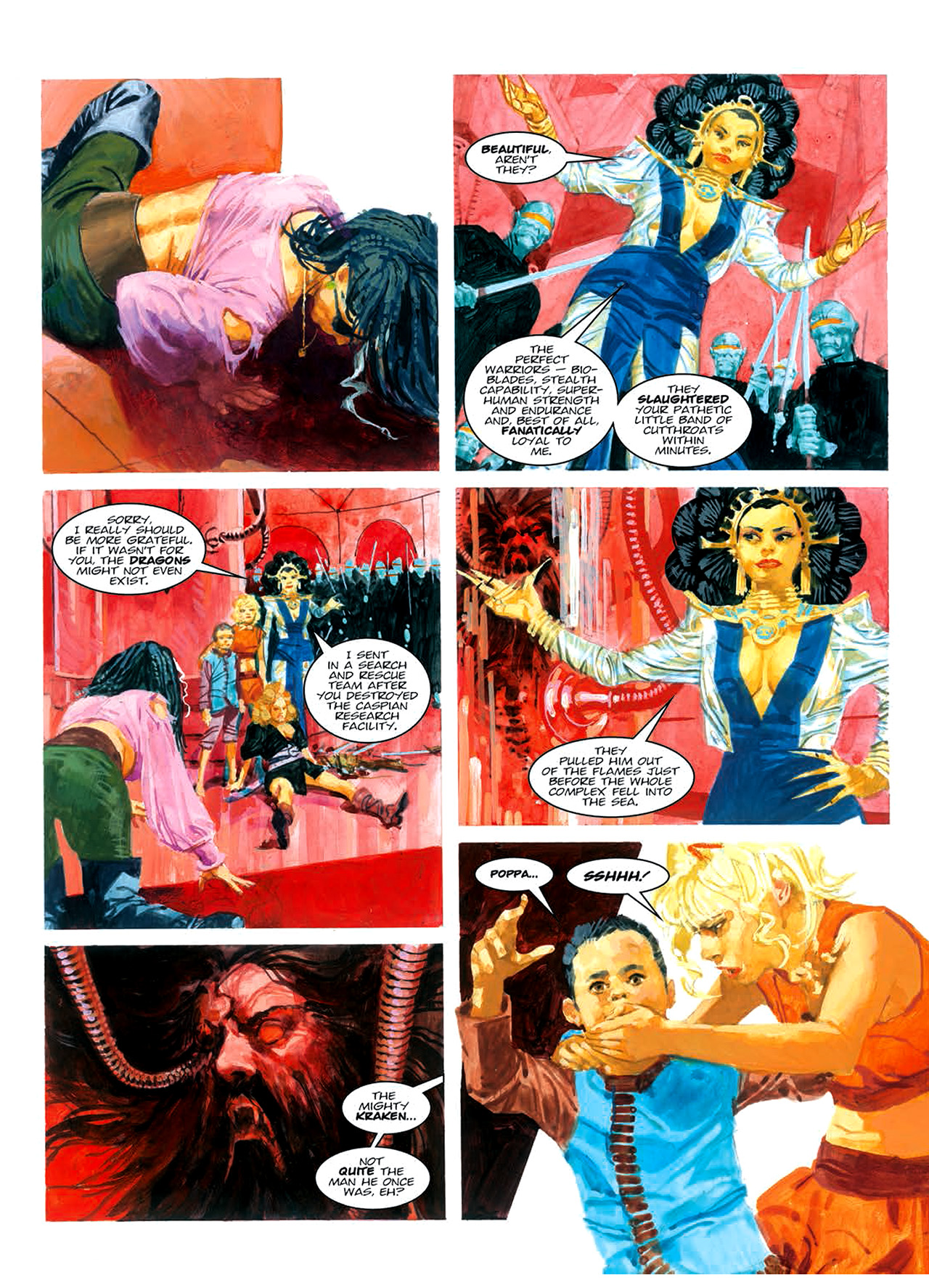 Read online Nikolai Dante comic -  Issue # TPB 7 - 115