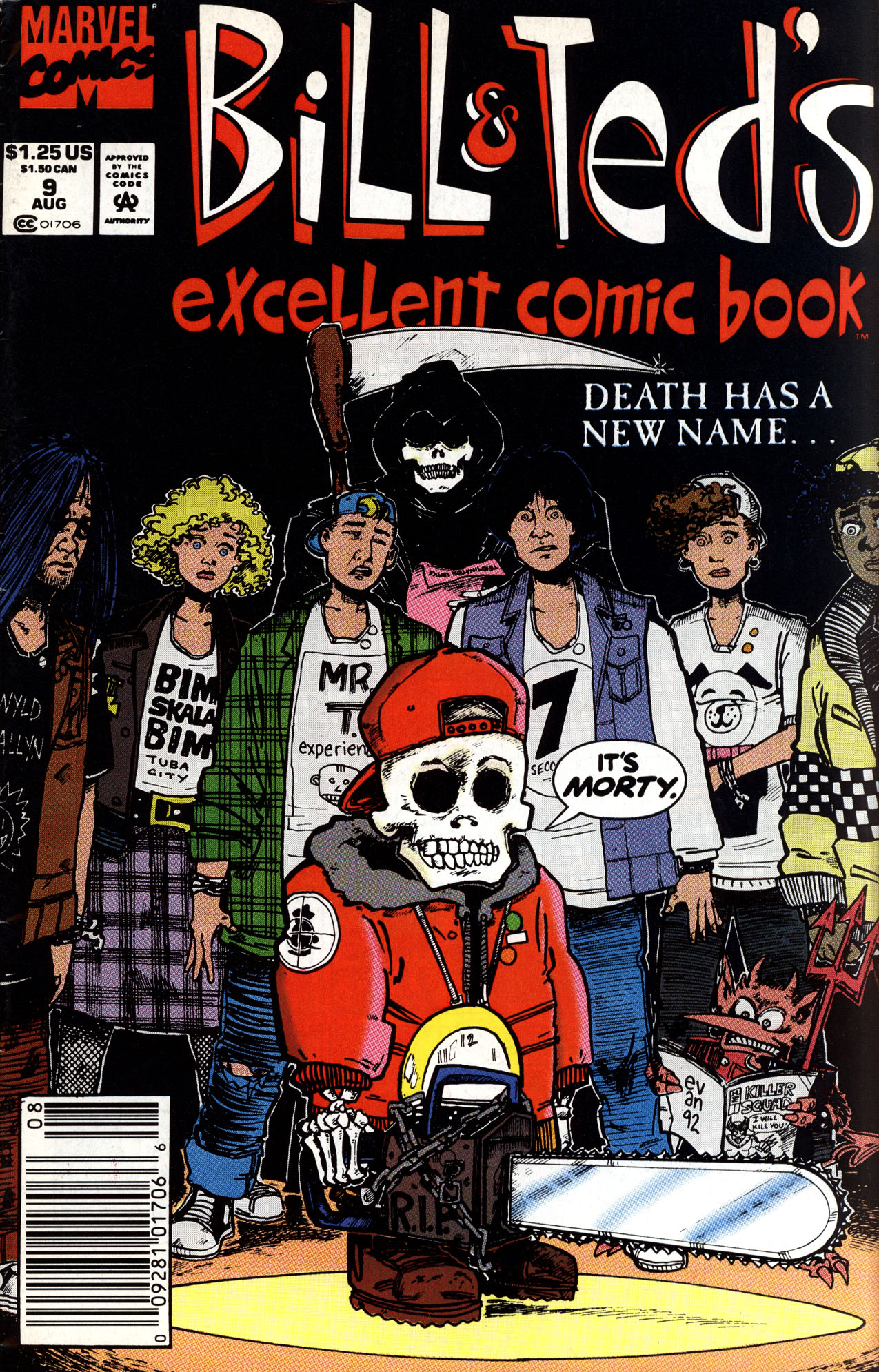 Read online Bill & Ted's Excellent Comic Book comic -  Issue #9 - 1