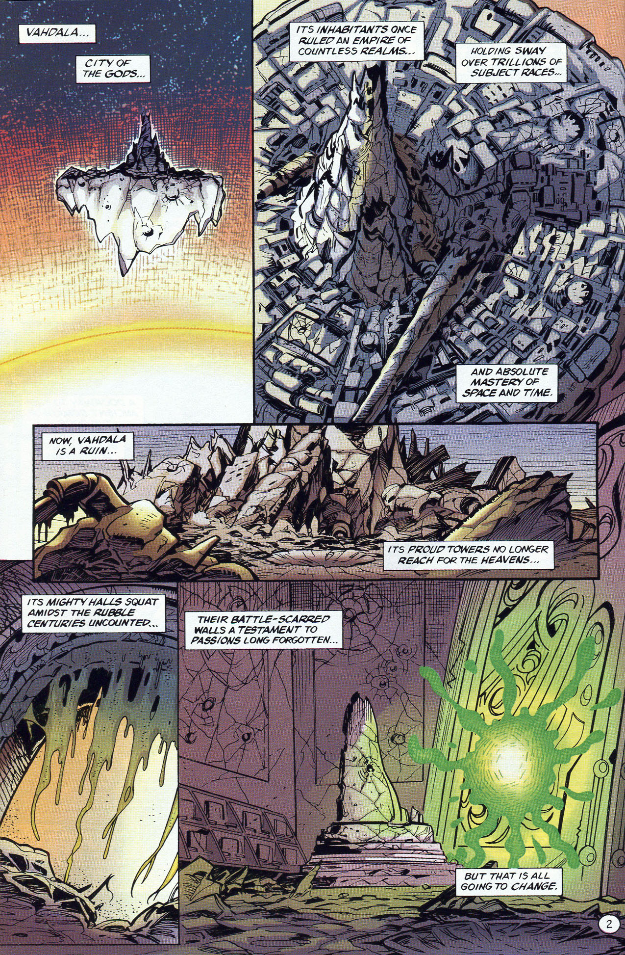 Read online Godwheel comic -  Issue # (1995) _TPB - 9