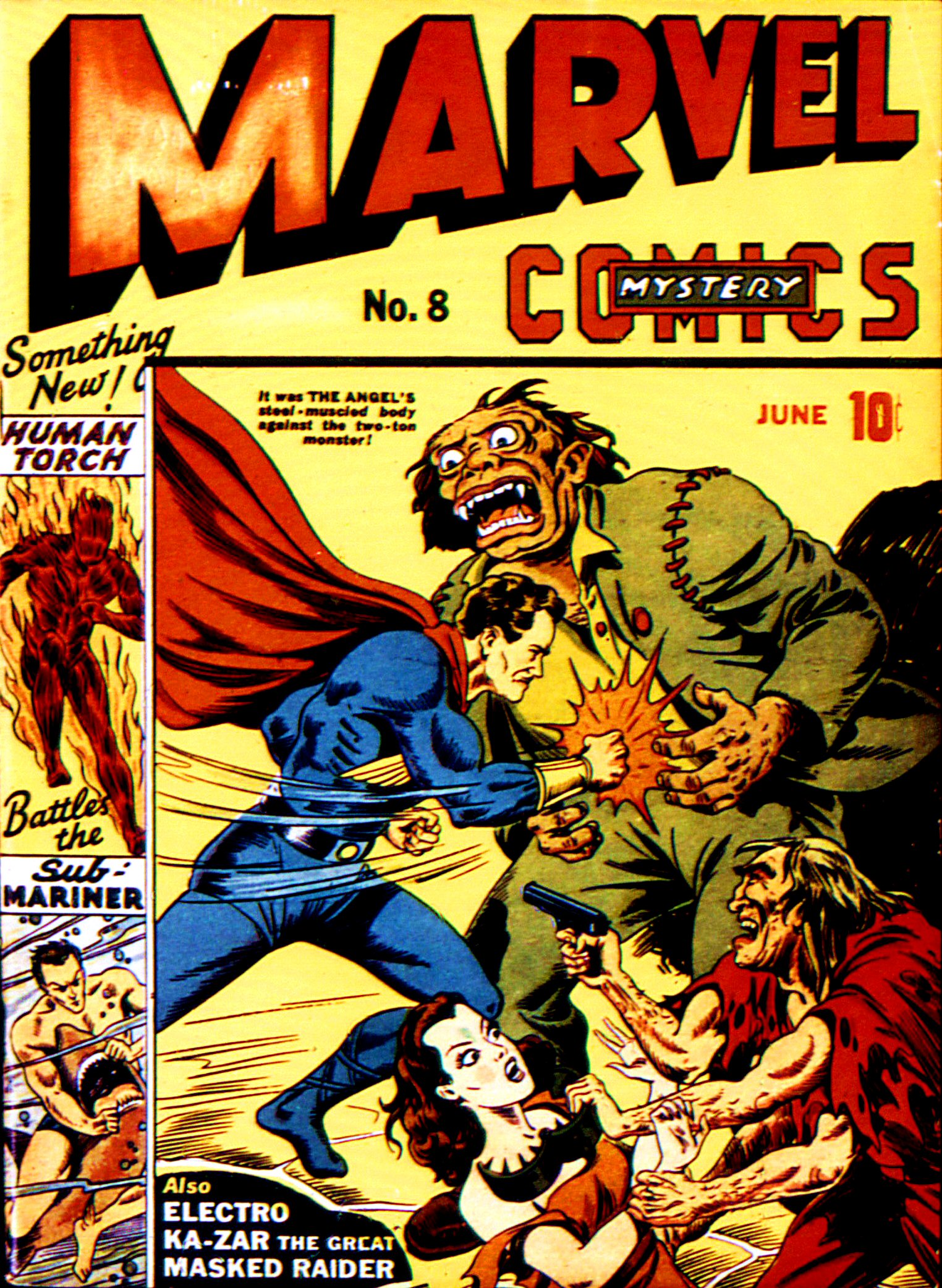 Read online Marvel Mystery Comics comic -  Issue #8 - 1