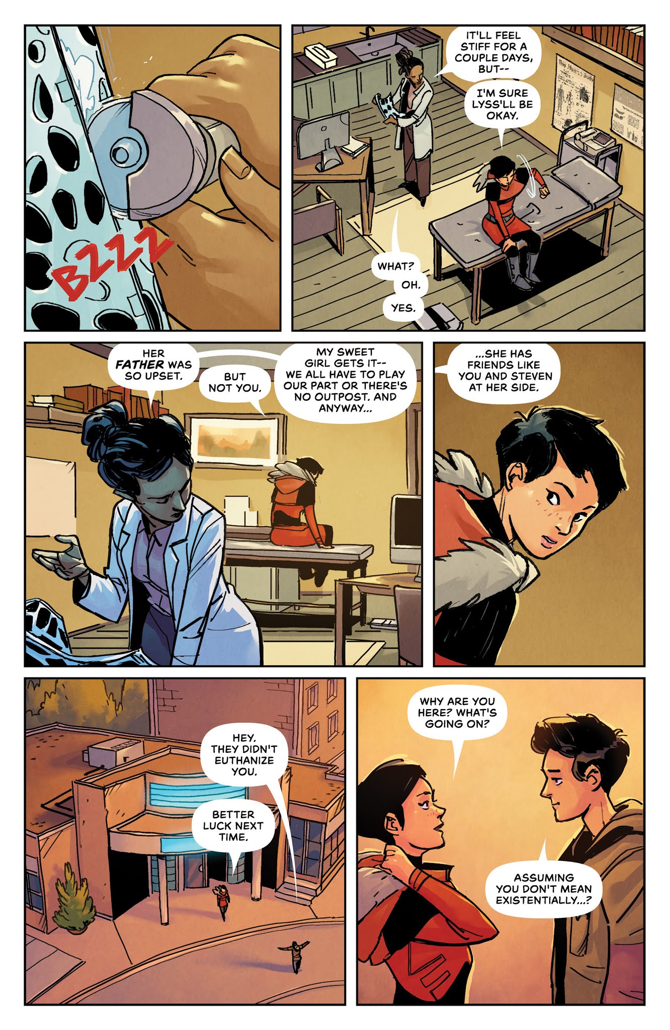 Read online Outpost Zero comic -  Issue #1 - 20