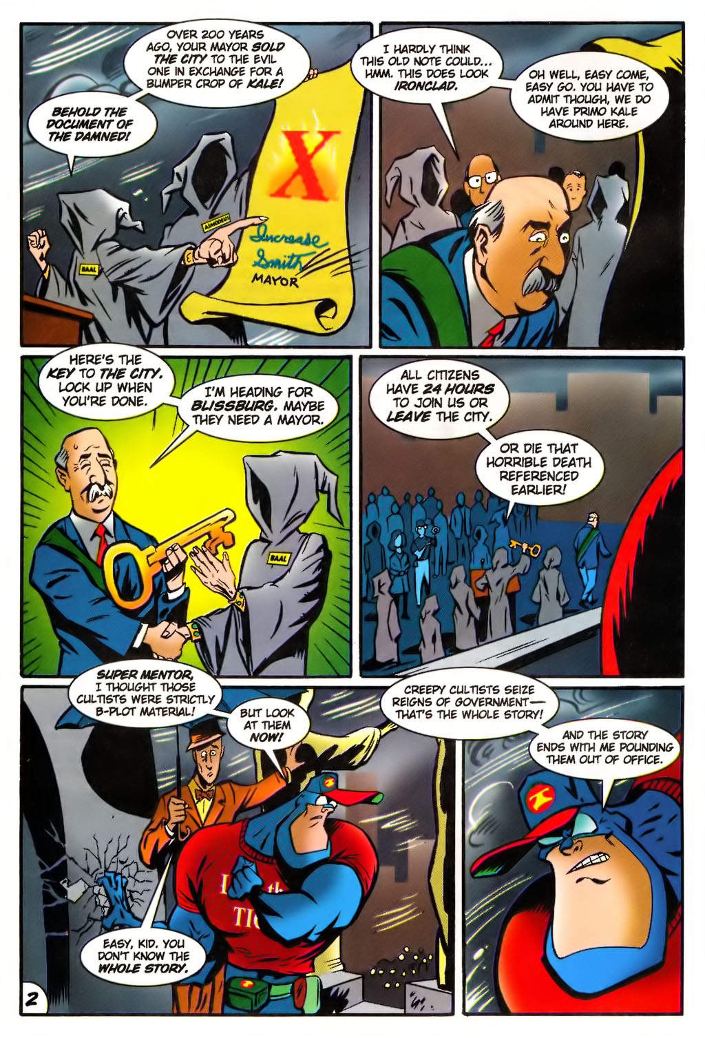 Read online The Tick: Days of Drama comic -  Issue #4 - 4