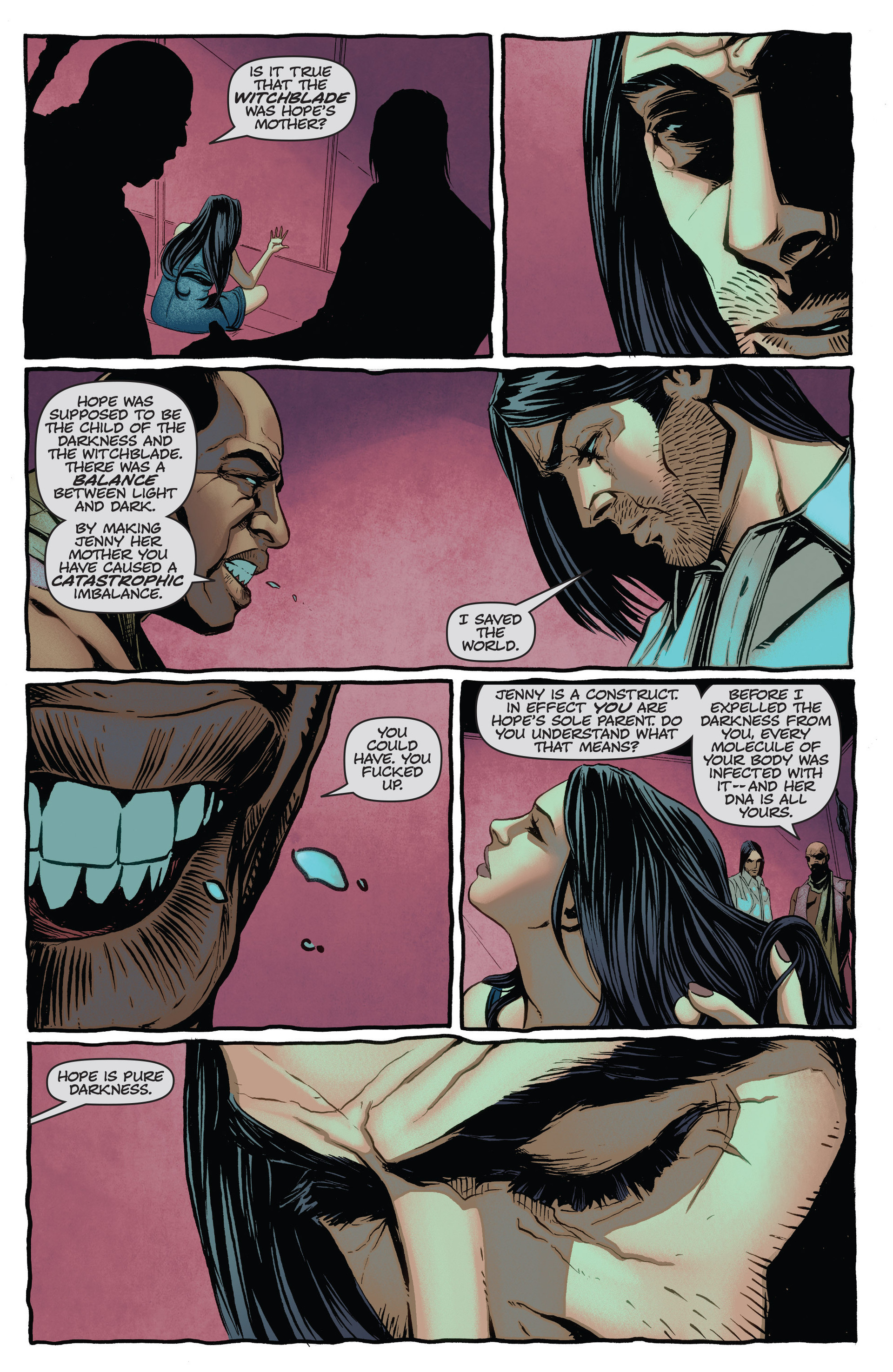 Read online The Darkness (2007) comic -  Issue #110 - 12