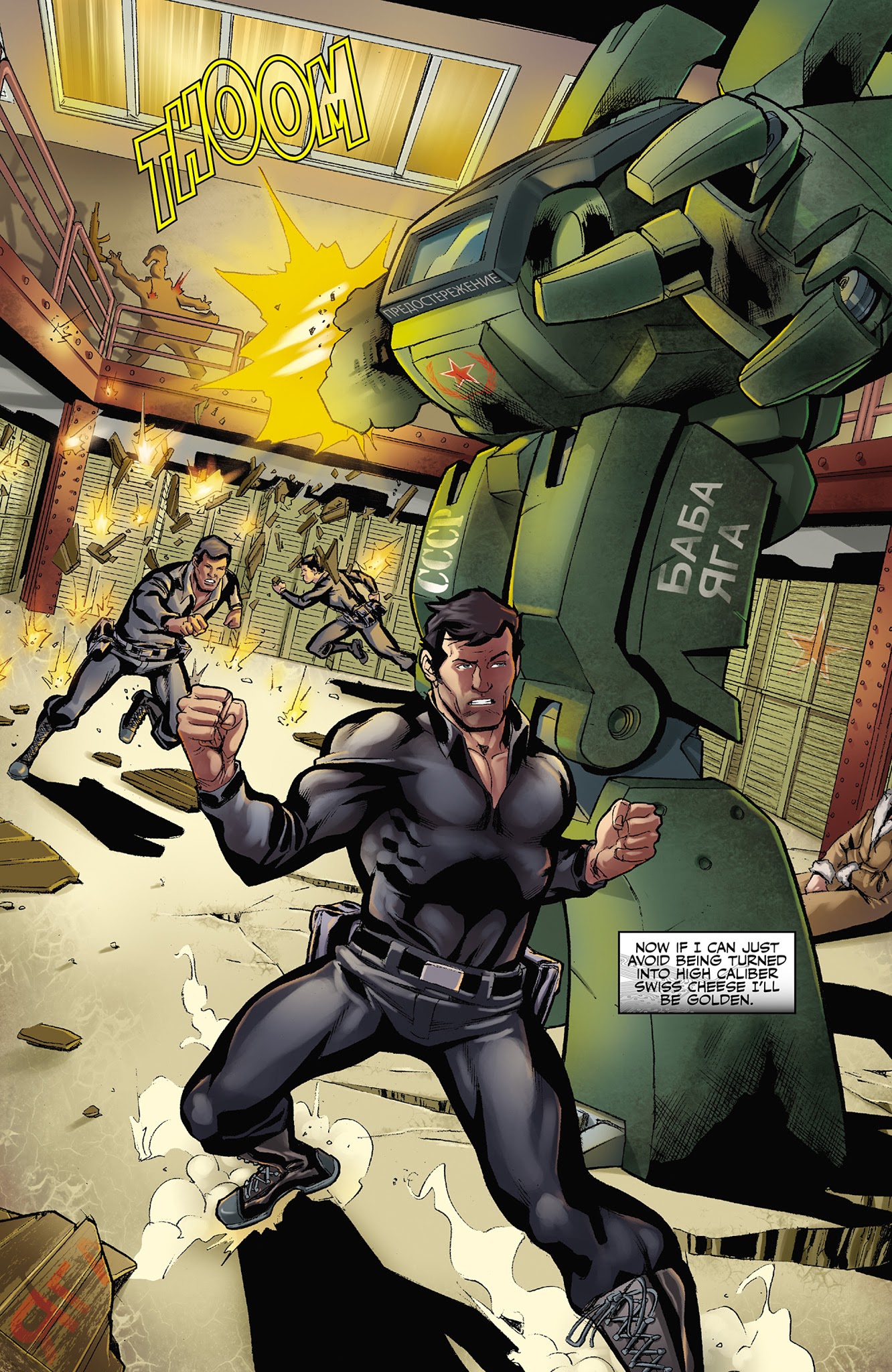 Read online The Six Million Dollar Man: Season Six comic -  Issue #3 - 14