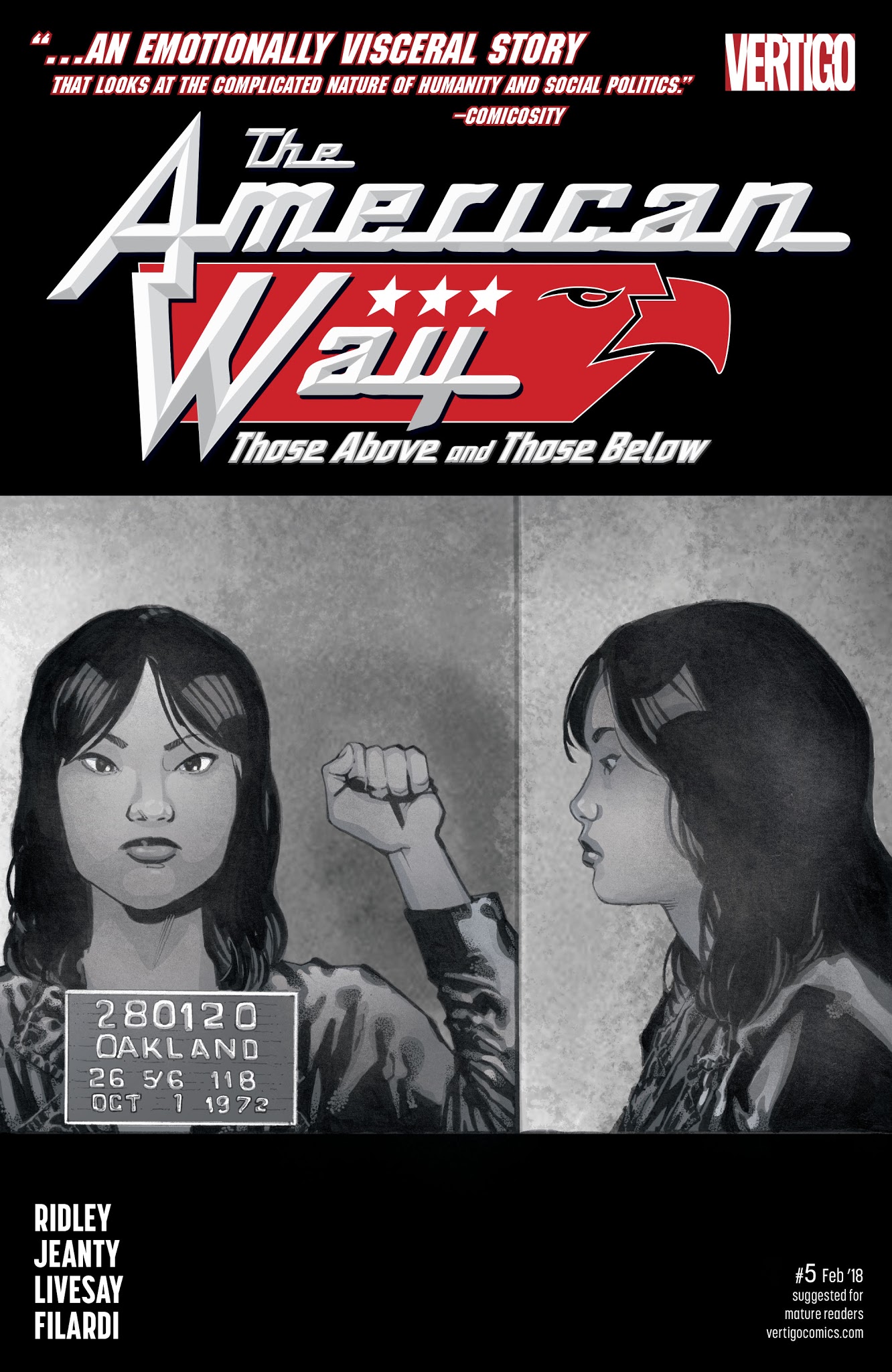 Read online The American Way: Those Above and Those Below comic -  Issue #5 - 1