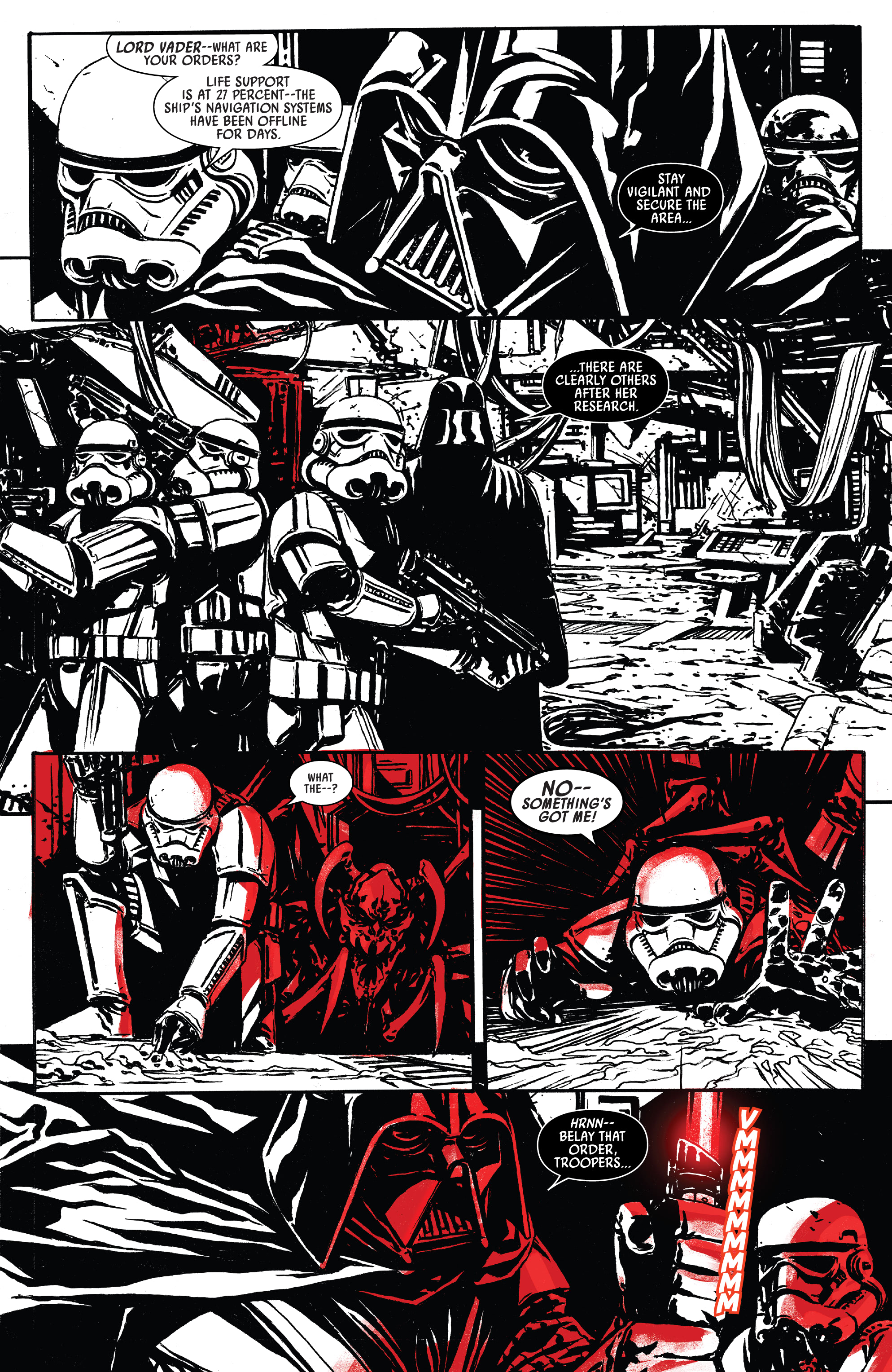Read online Star Wars: Darth Vader - Black, White & Red comic -  Issue #2 - 10
