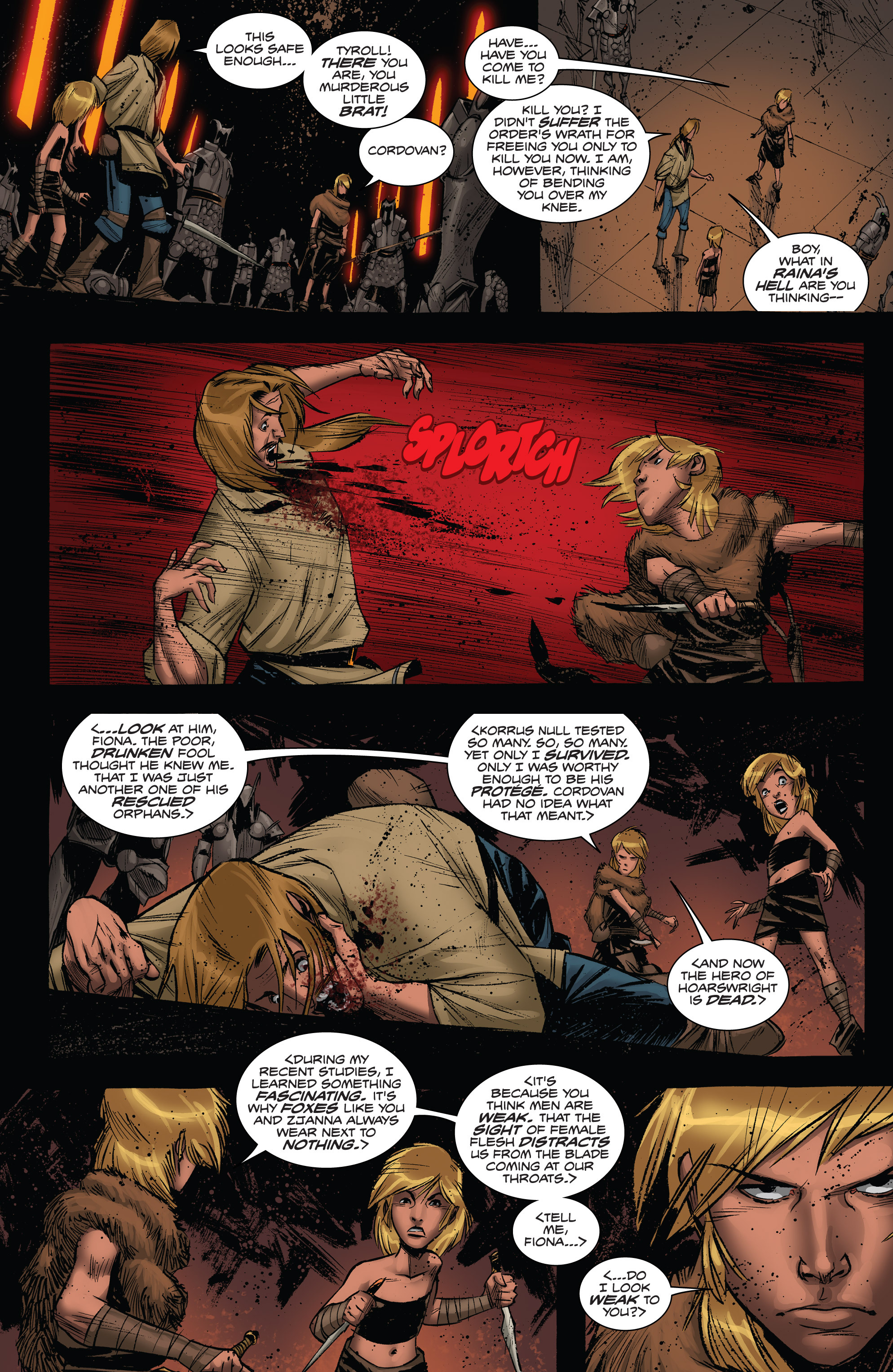 Read online Valen the Outcast comic -  Issue #8 - 19
