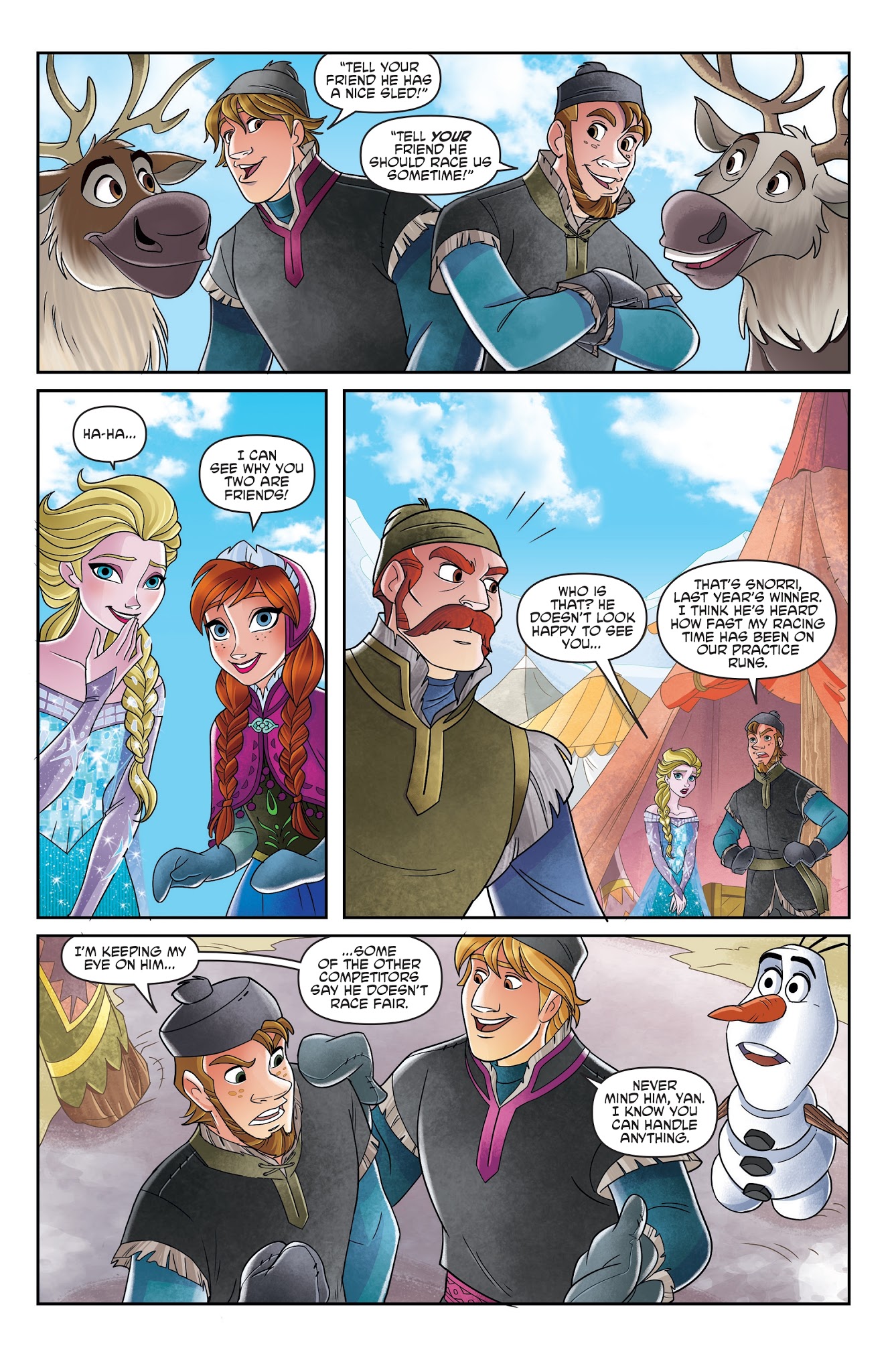 Read online Disney Frozen comic -  Issue #8 - 11