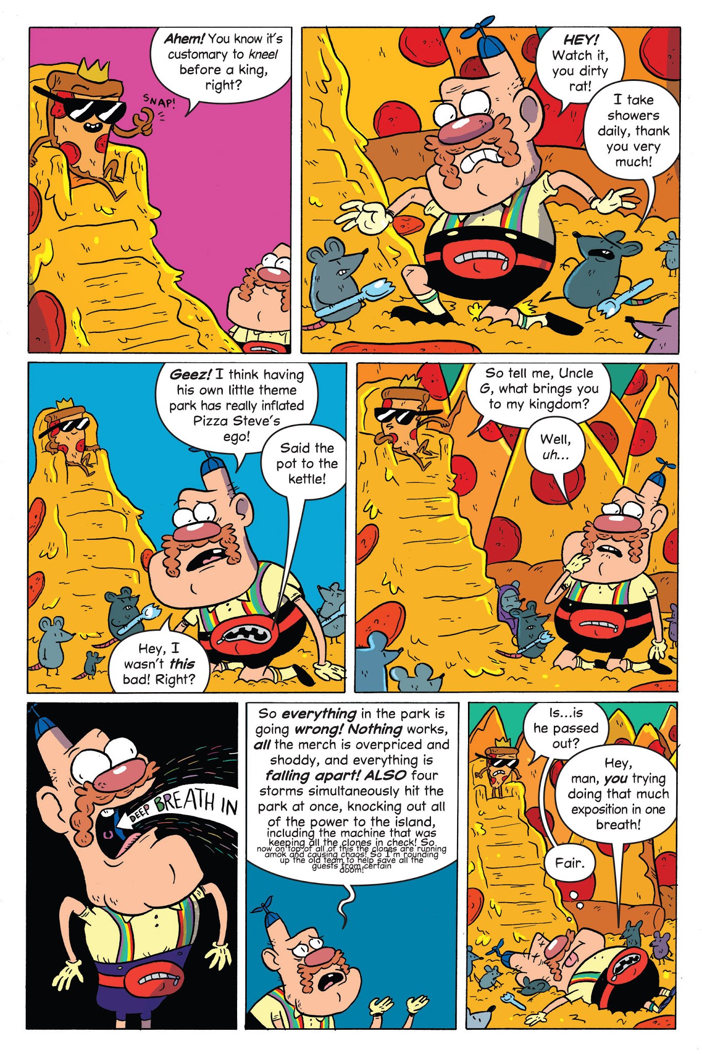 Read online Uncle Grandpa in Uncle Grandpaland comic -  Issue # TPB - 67