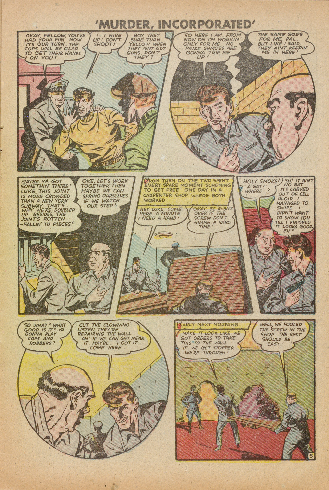 Read online Murder Incorporated (1948) comic -  Issue #9 - 13