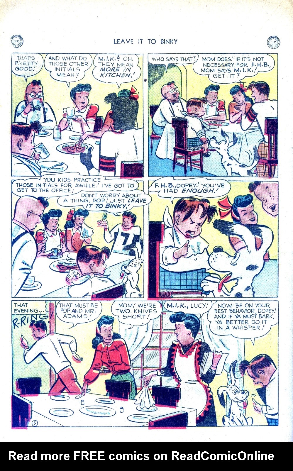 Read online Leave it to Binky comic -  Issue #18 - 31