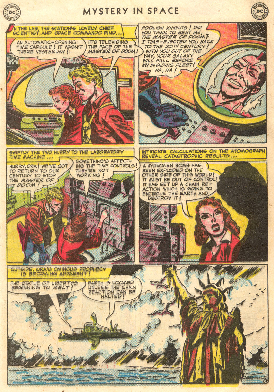 Read online Mystery in Space (1951) comic -  Issue #6 - 5