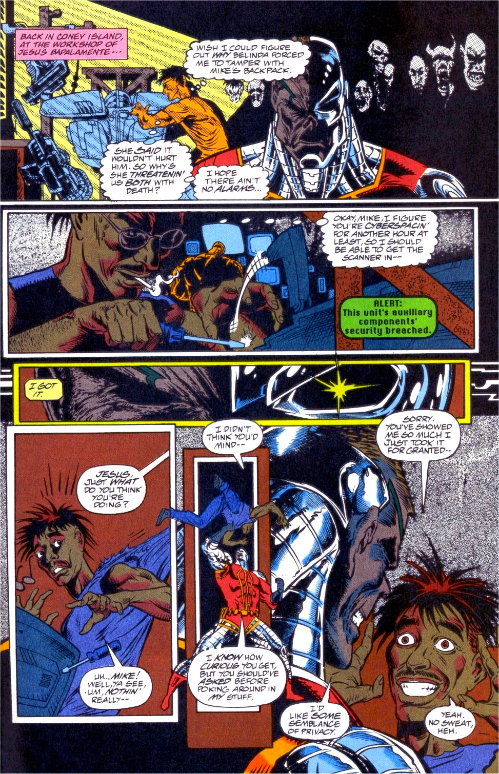 Read online Deathlok (1991) comic -  Issue #27 - 6