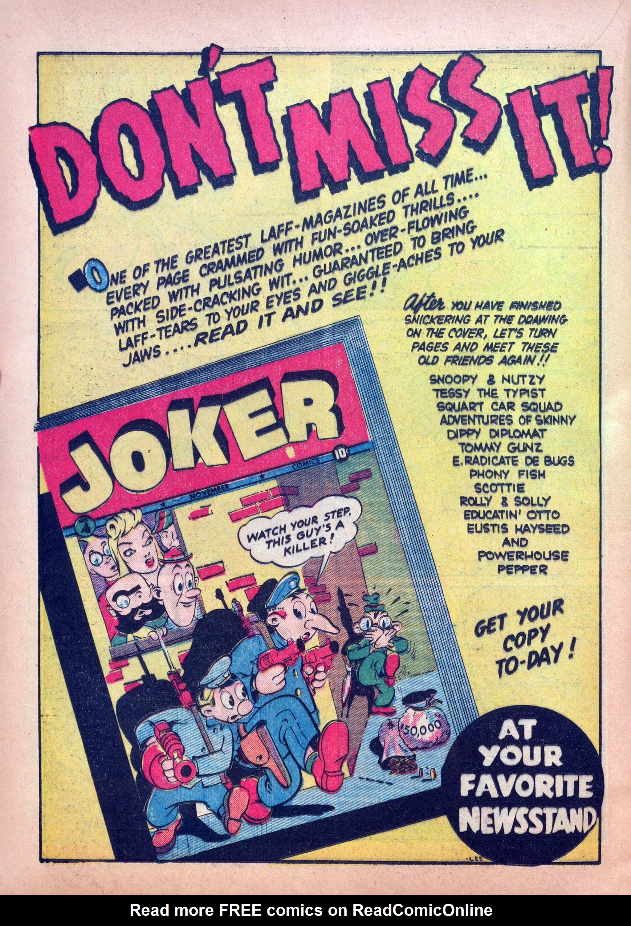 Read online Krazy Komics comic -  Issue #2 - 46