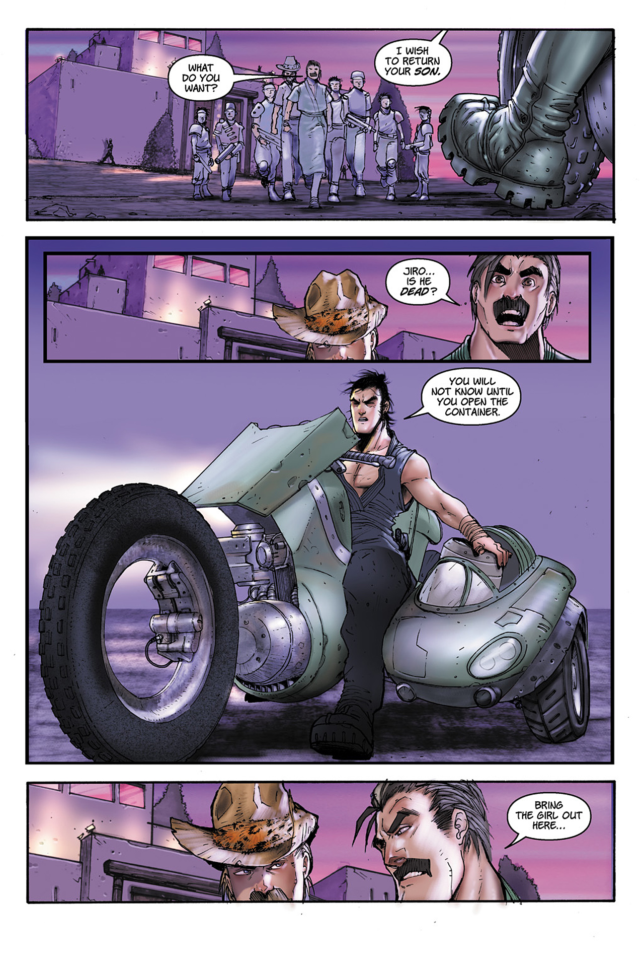 Read online Lone Wolf 2100 comic -  Issue # TPB 1 - 88