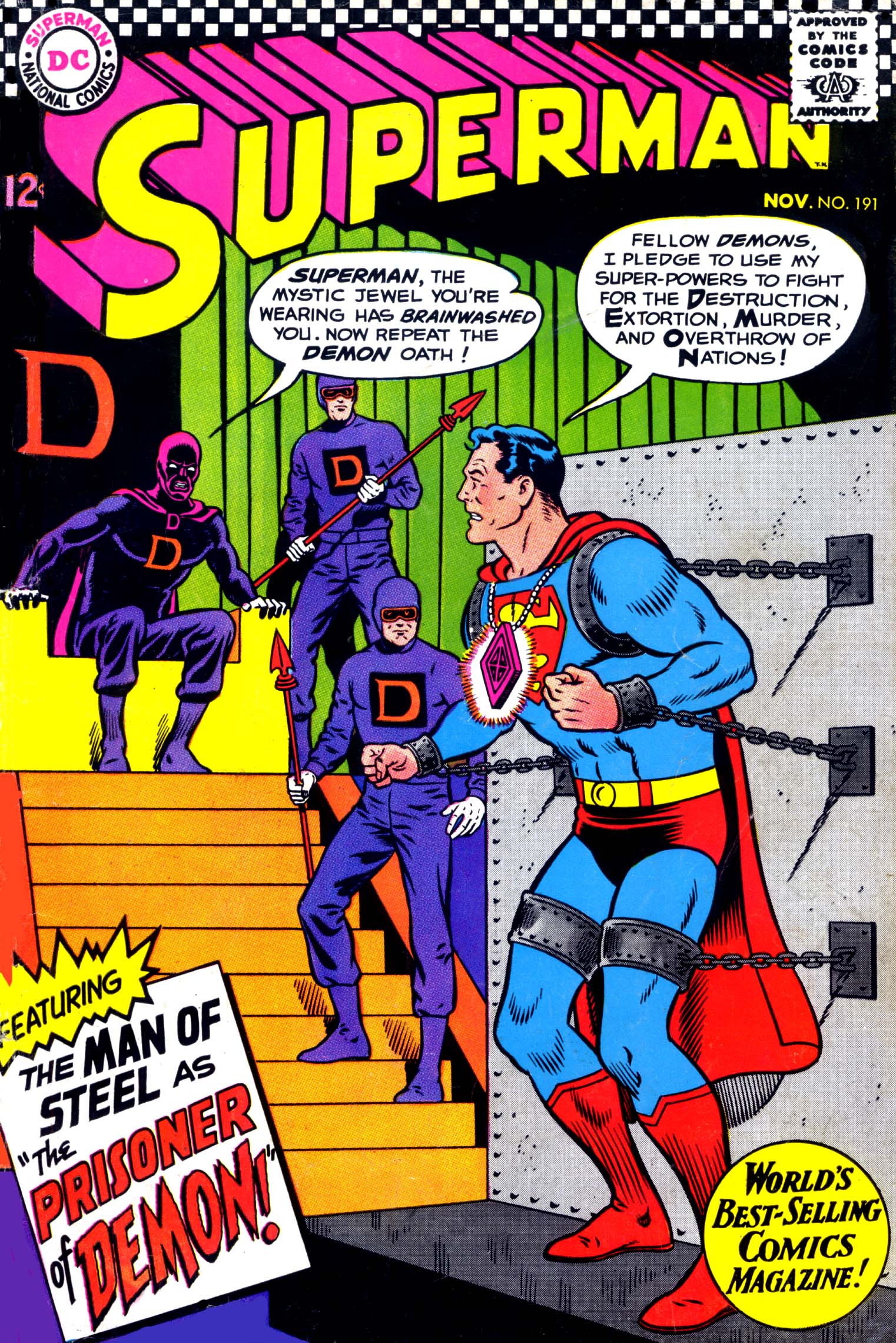 Read online Superman (1939) comic -  Issue #191 - 1