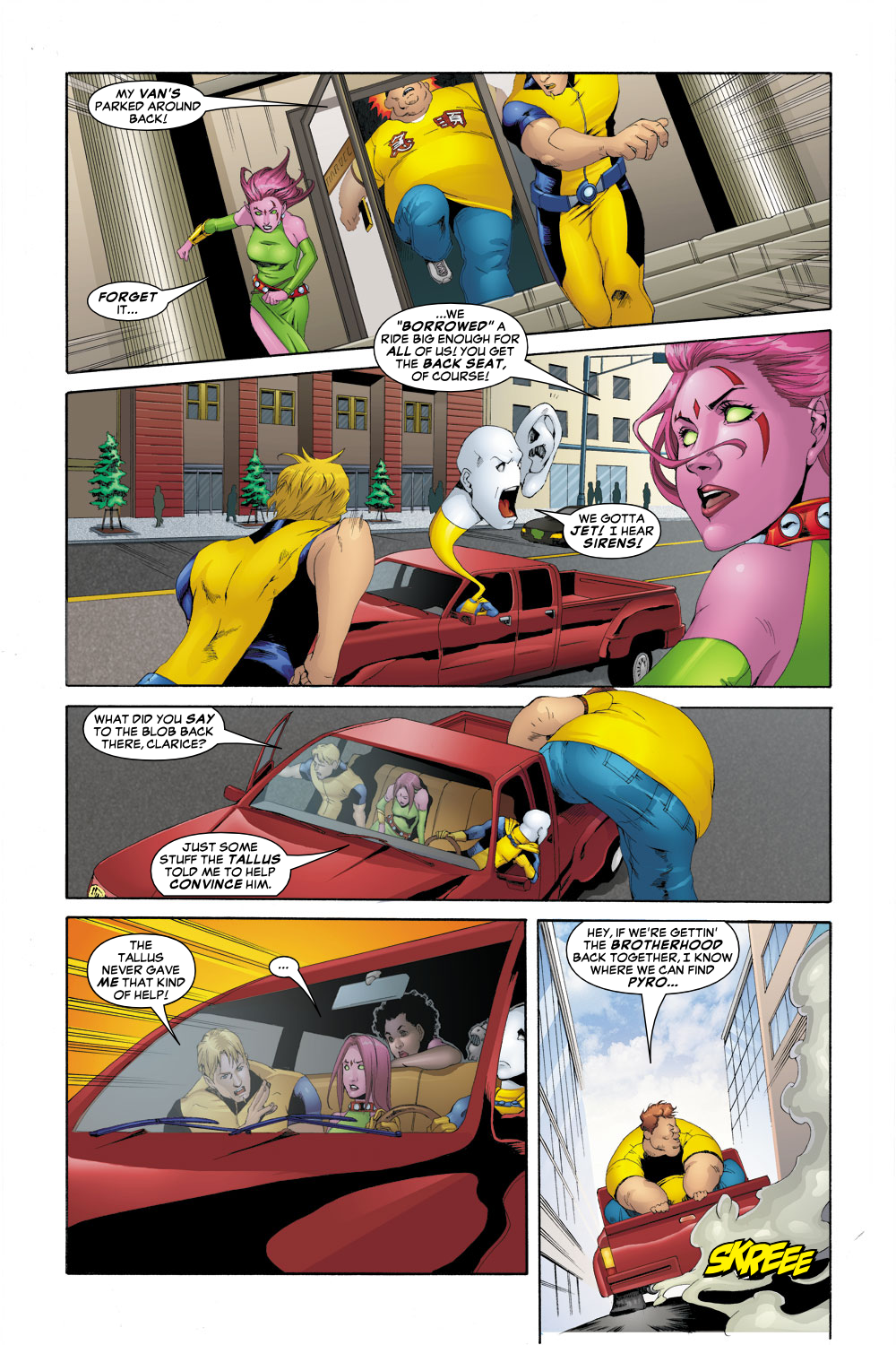 Read online Exiles (2001) comic -  Issue #50 - 17