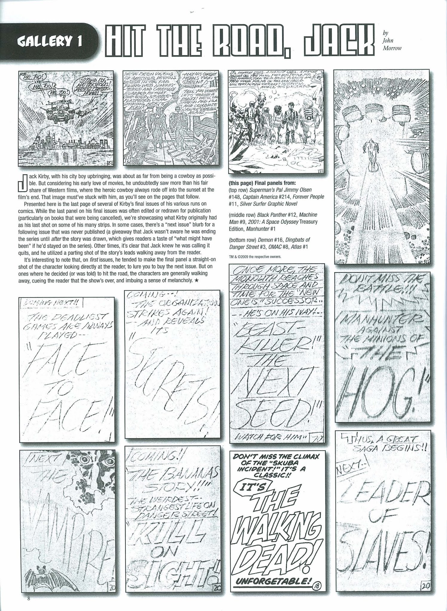 Read online The Jack Kirby Collector comic -  Issue #52 - 9