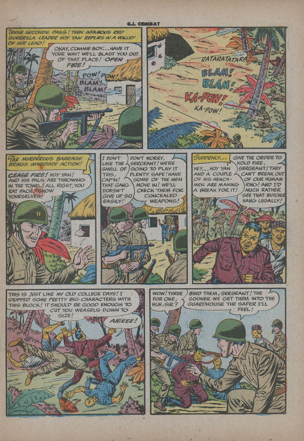 Read online G.I. Combat (1952) comic -  Issue #25 - 19