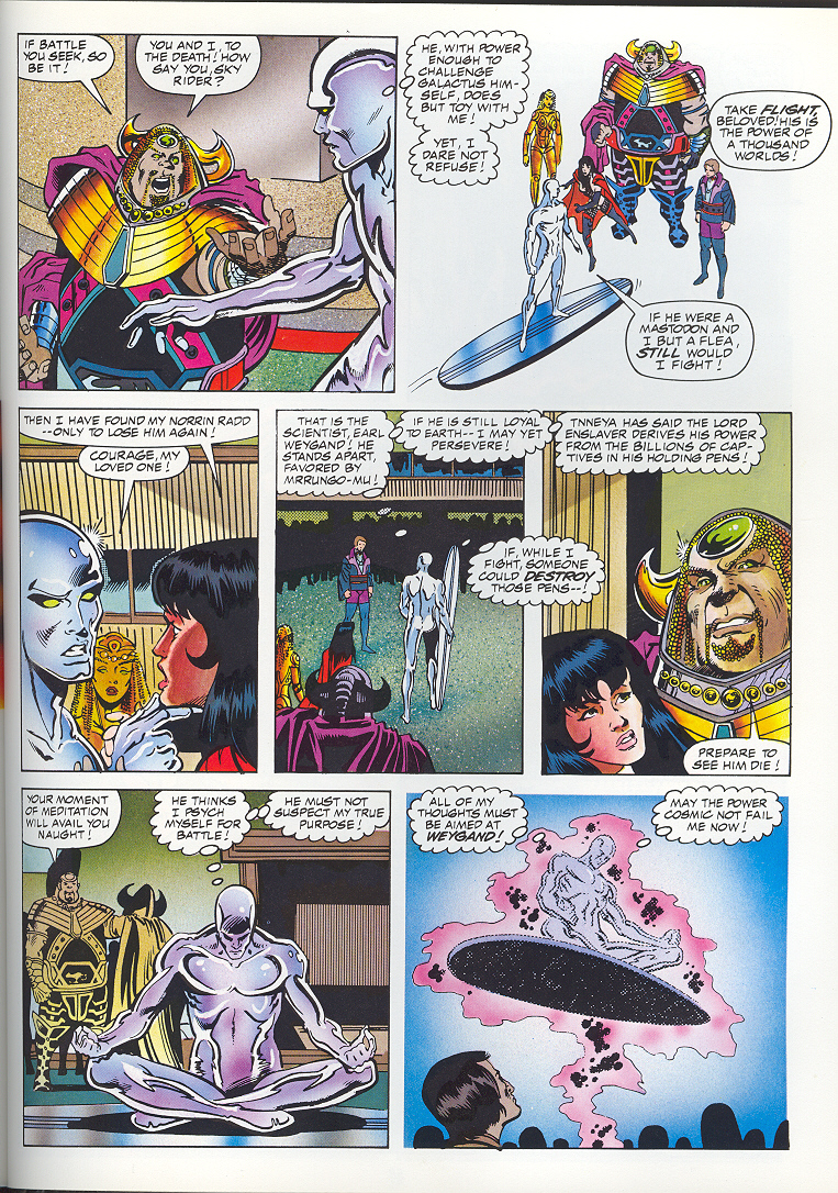 Read online Marvel Graphic Novel comic -  Issue #58 - Silver Surfer - The Enslavers - 59