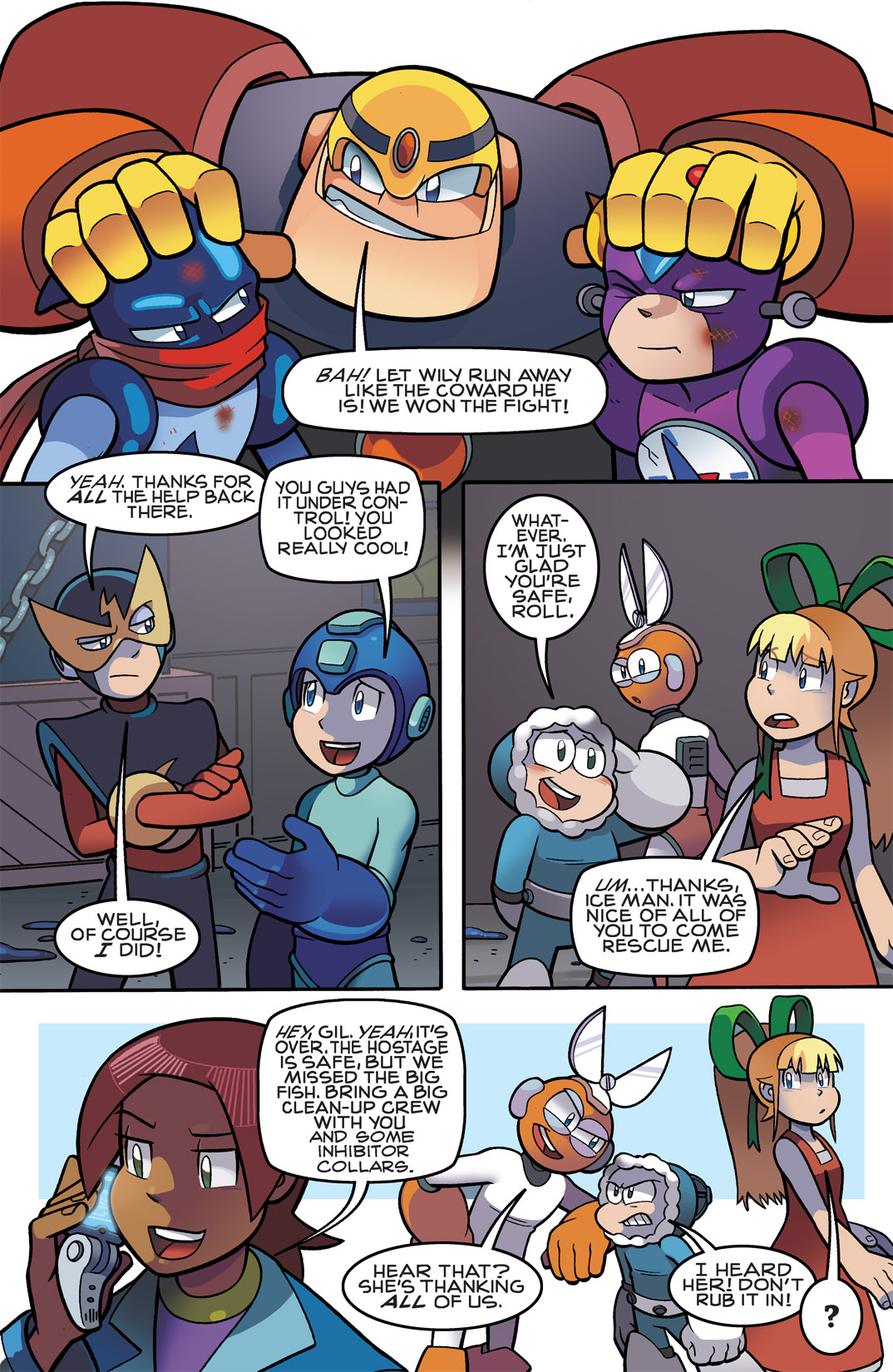 Read online Mega Man comic -  Issue # _TPB 2 - 95