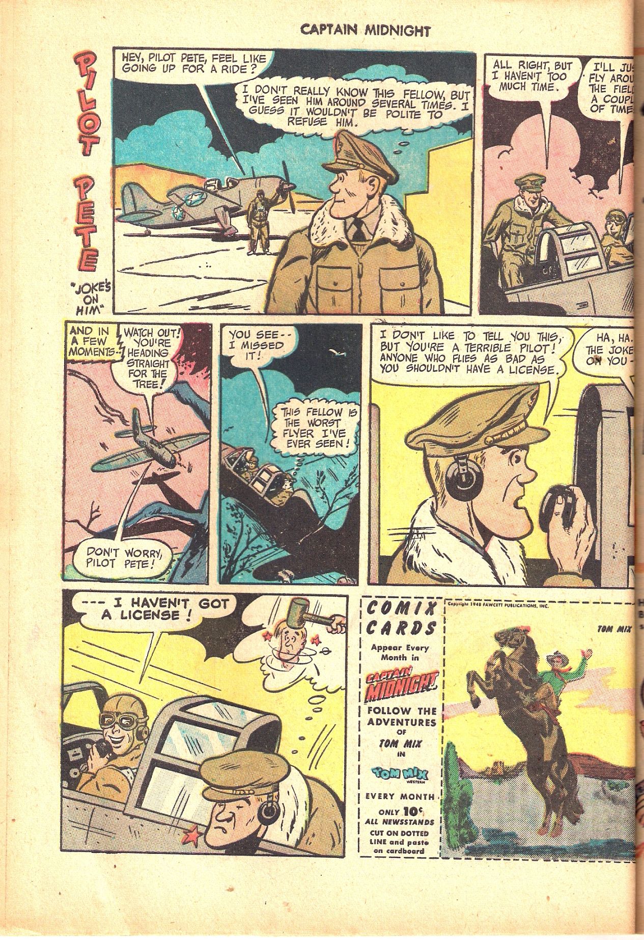 Read online Captain Midnight (1942) comic -  Issue #66 - 12