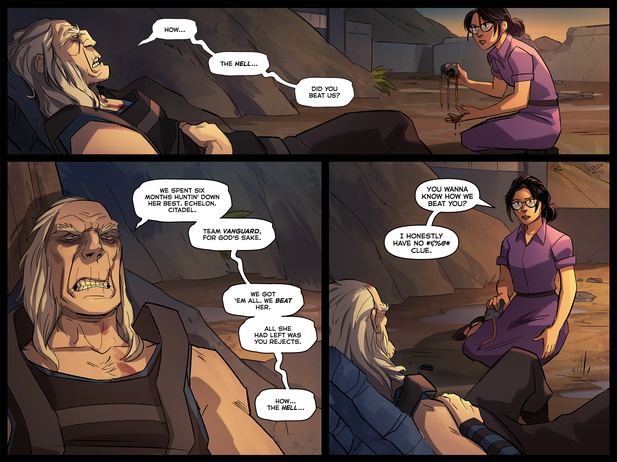 Read online Team Fortress 2 comic -  Issue #6 - 253