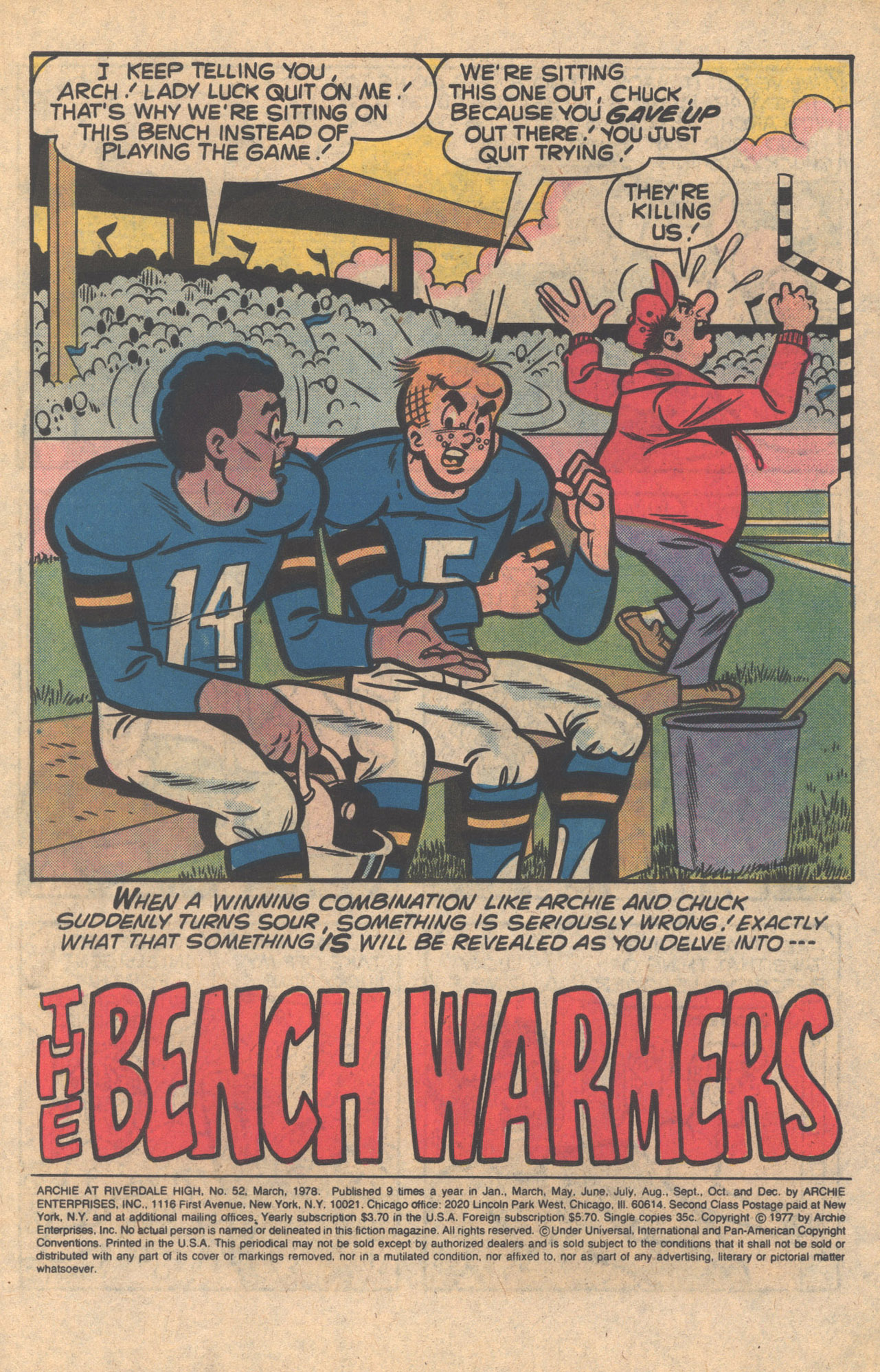 Read online Archie at Riverdale High (1972) comic -  Issue #52 - 3