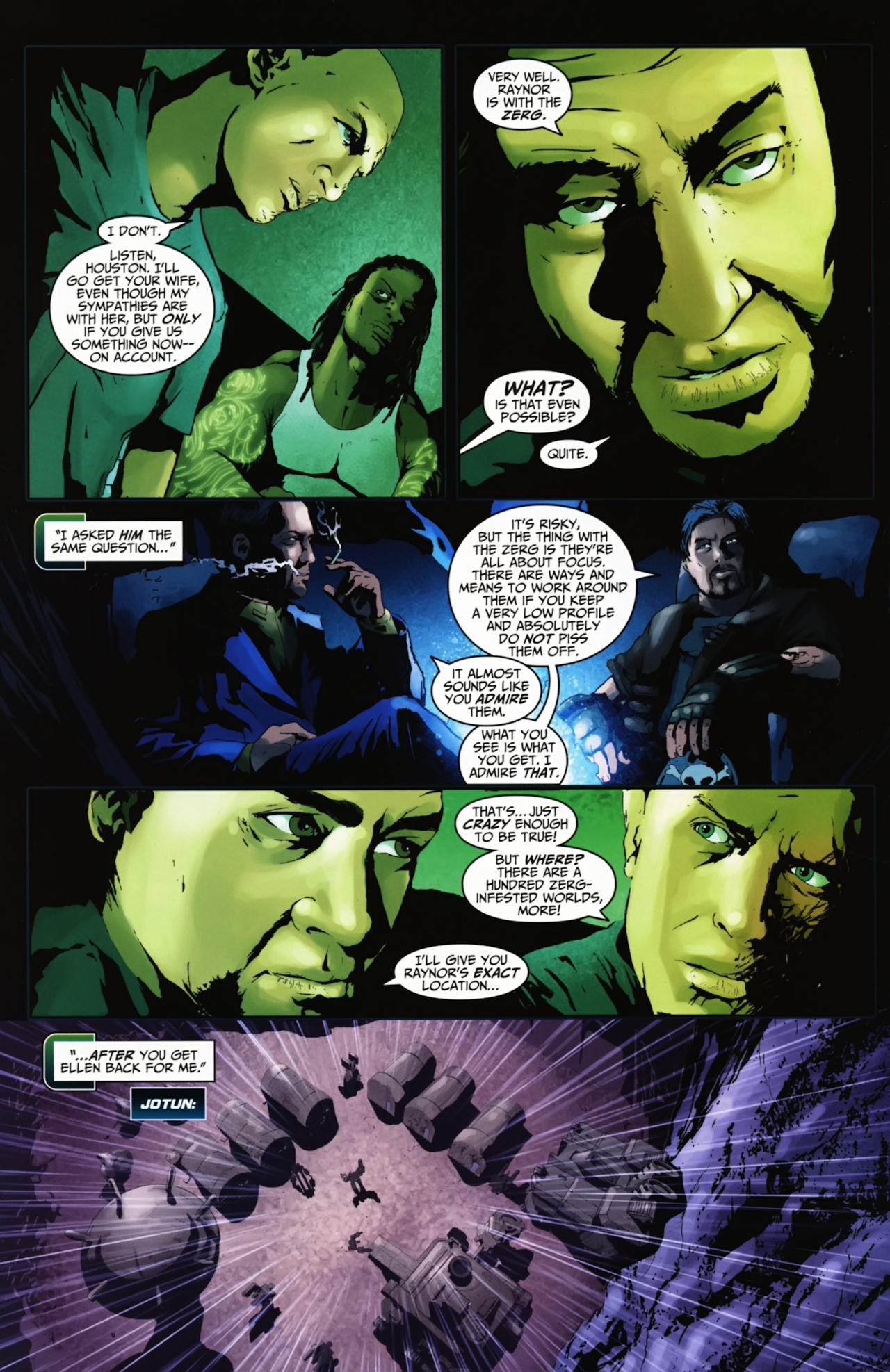Read online StarCraft comic -  Issue #3 - 9