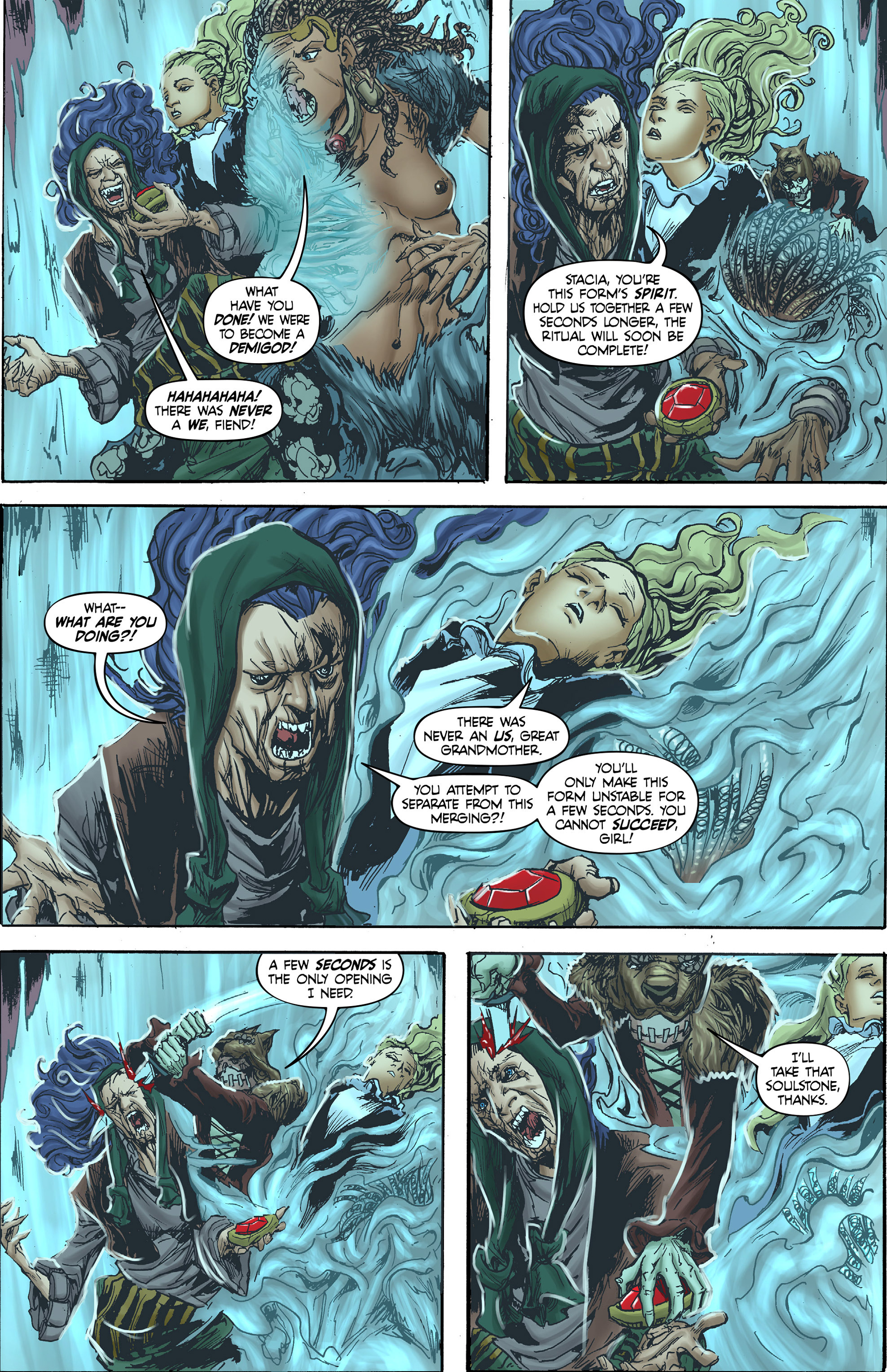 Read online Raven Nevermore comic -  Issue #9 - 28