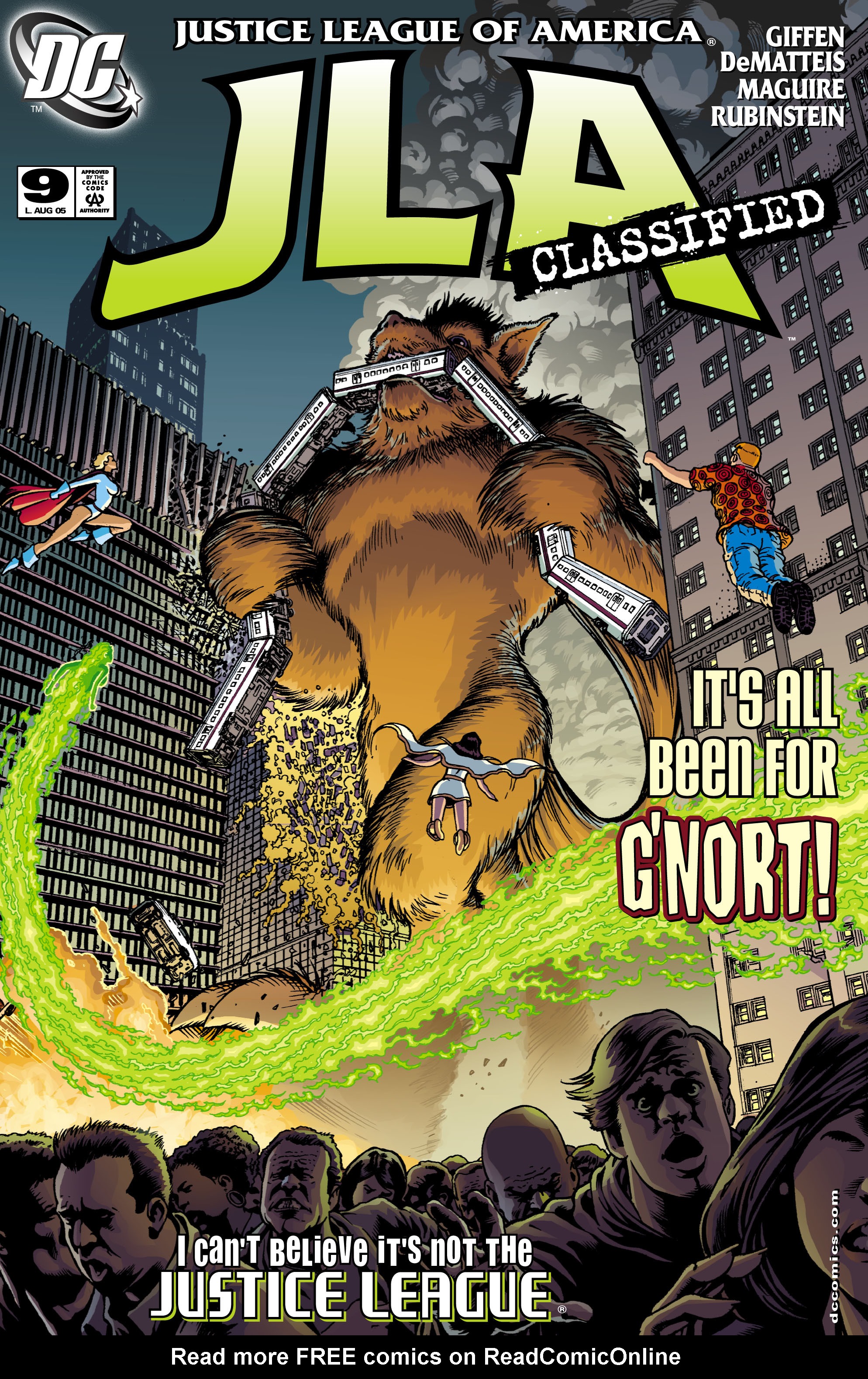 Read online JLA: Classified comic -  Issue #9 - 1