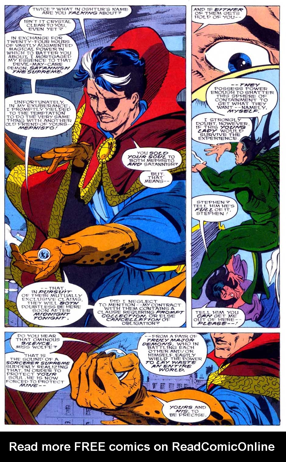 Read online Doctor Strange: Sorcerer Supreme comic -  Issue #5 - 28