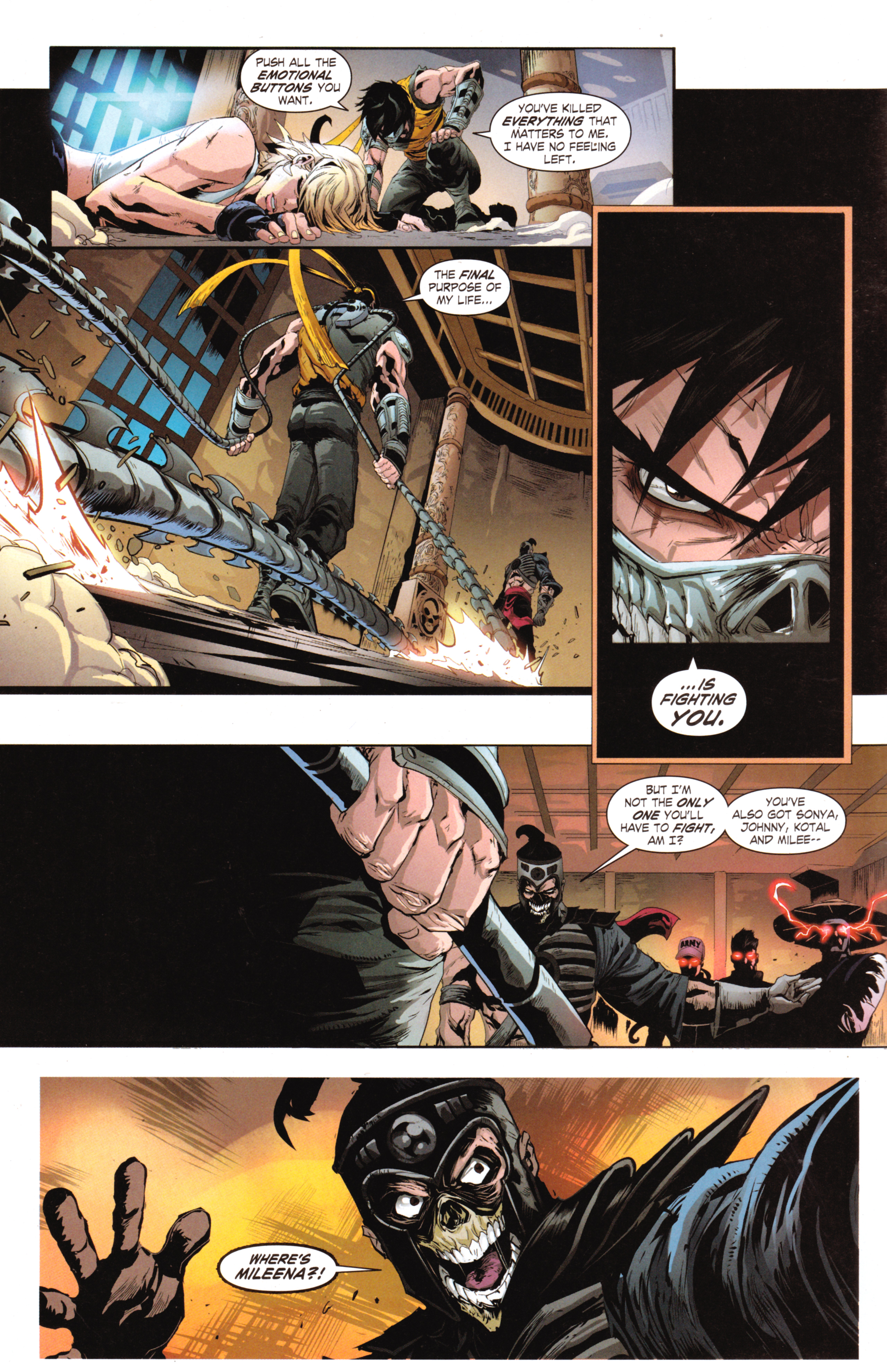 Read online Mortal Kombat X [II] comic -  Issue #11 - 12