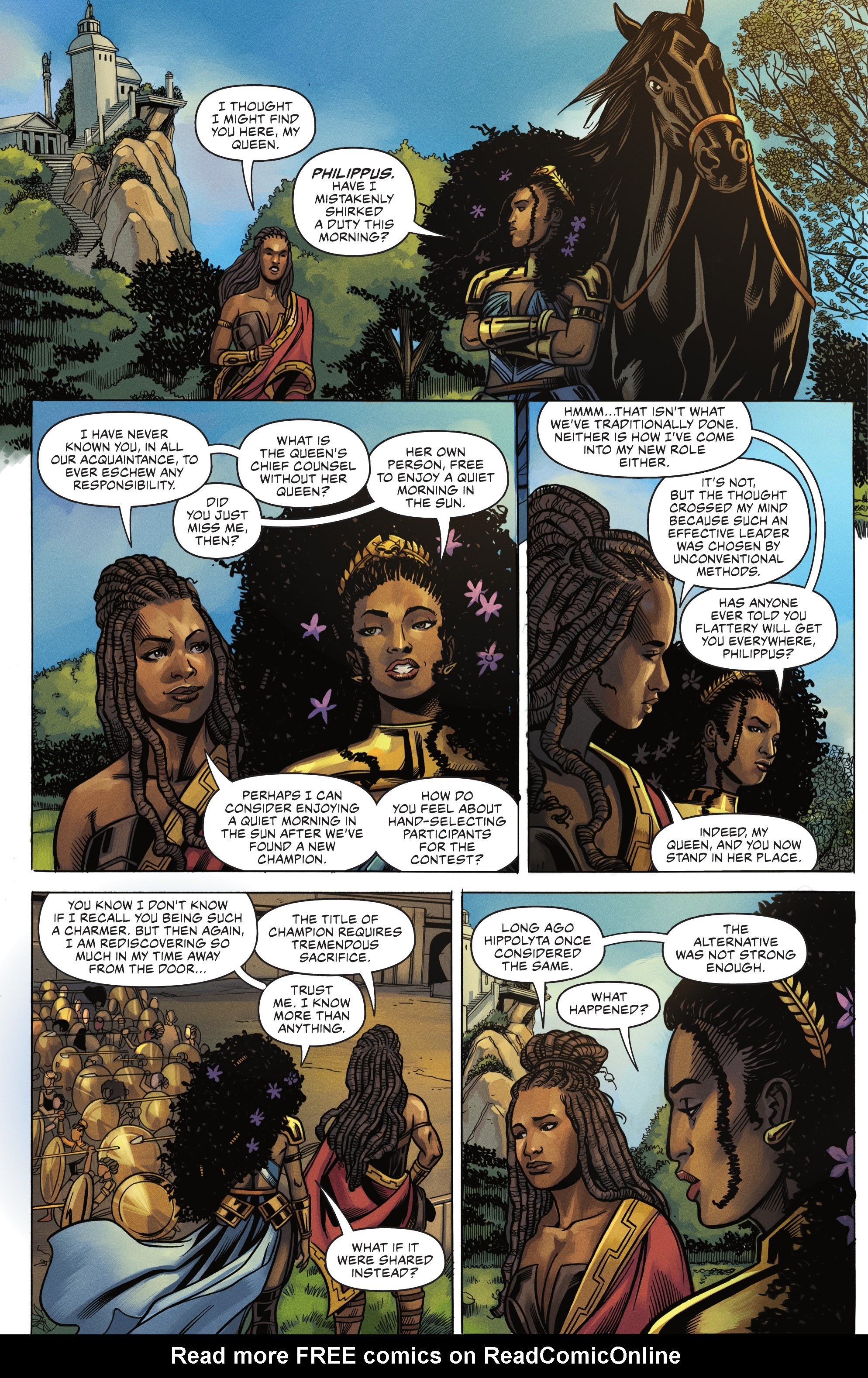 Read online Nubia & the Amazons comic -  Issue #2 - 12