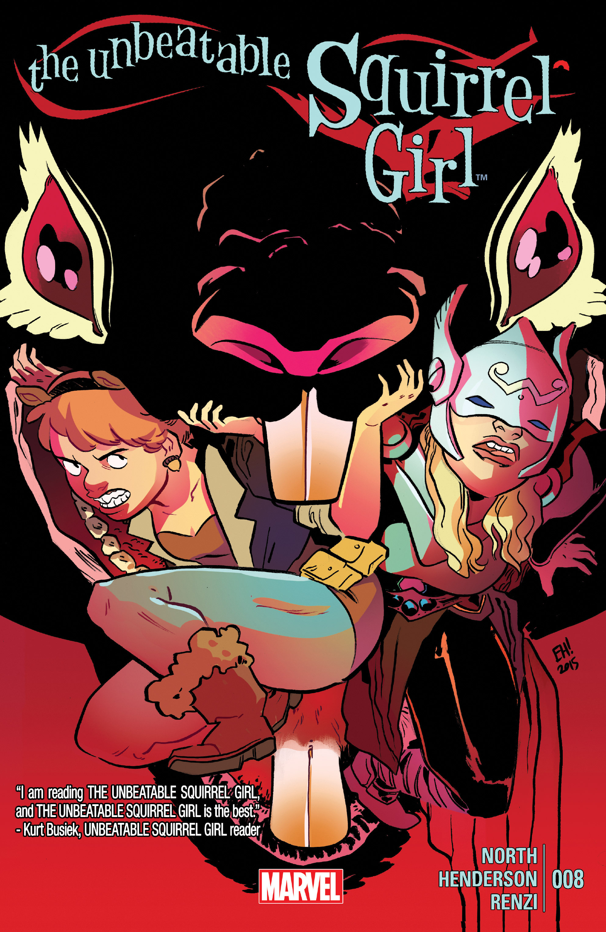 Read online The Unbeatable Squirrel Girl comic -  Issue #8 - 1