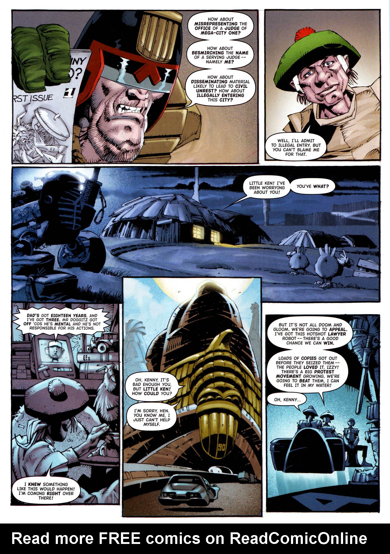 Read online Judge Dredd Megazine (Vol. 5) comic -  Issue #229 - 12