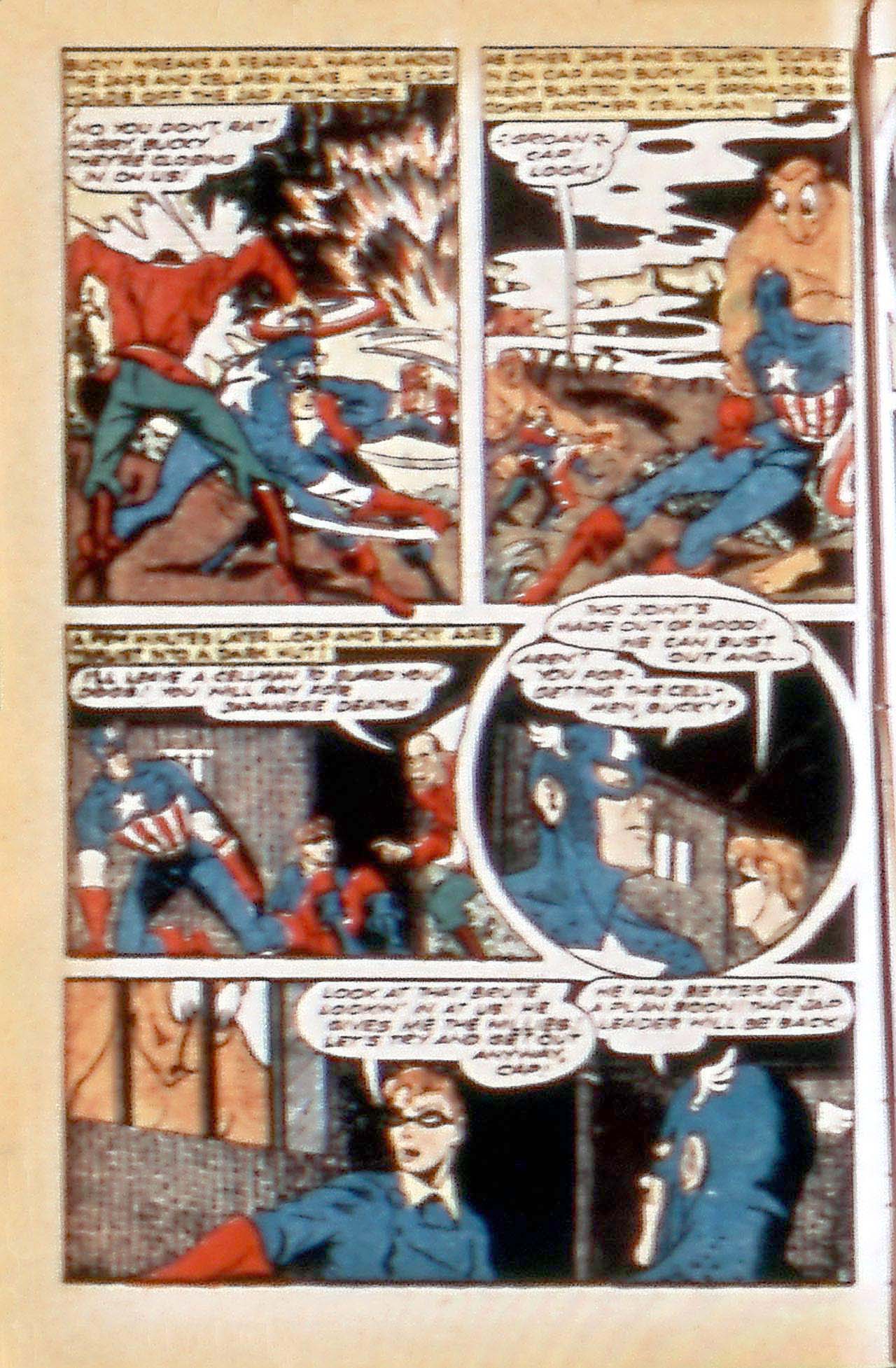 Read online Captain America Comics comic -  Issue #38 - 36