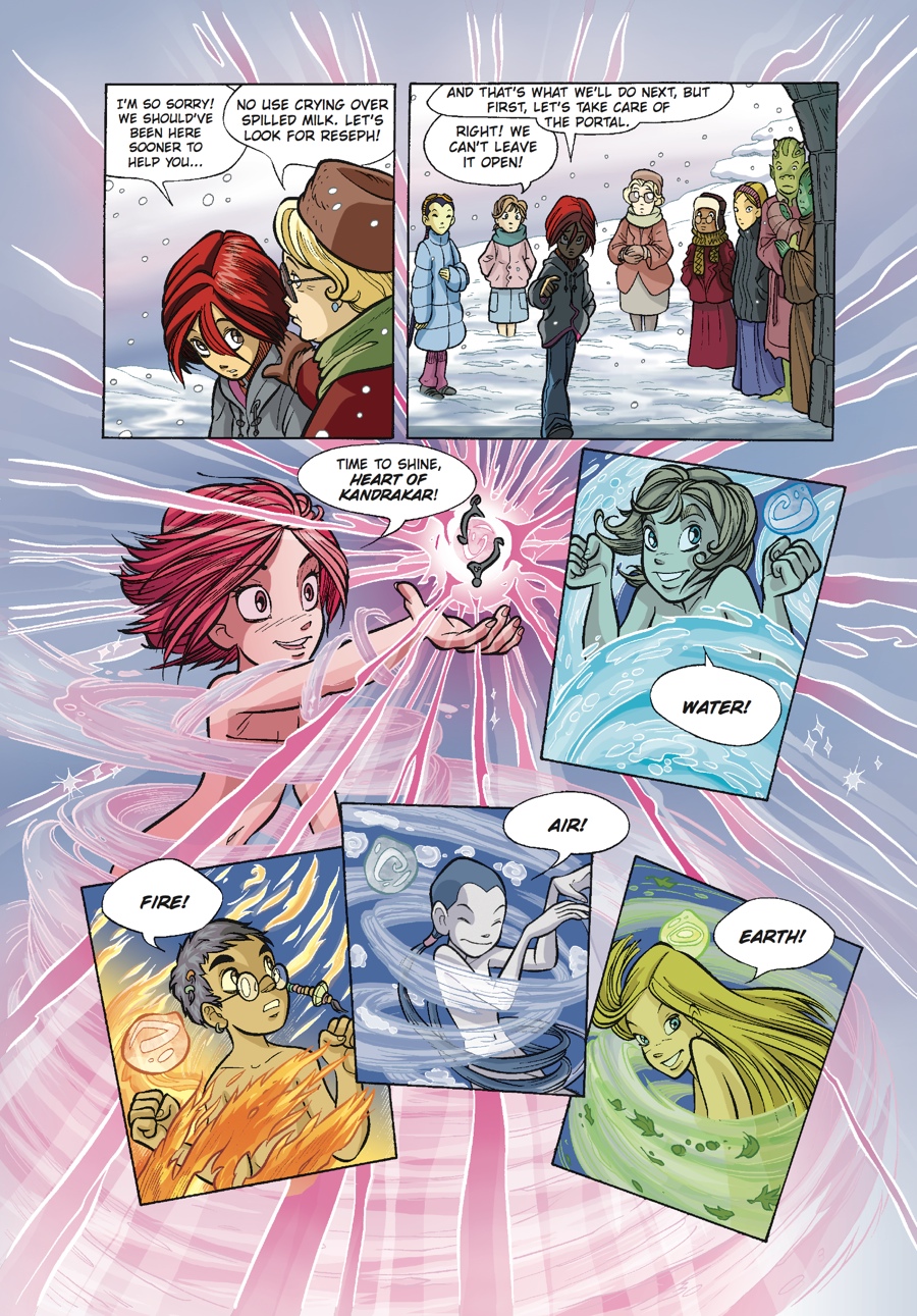 Read online W.i.t.c.h. Graphic Novels comic -  Issue # TPB 3 - 38