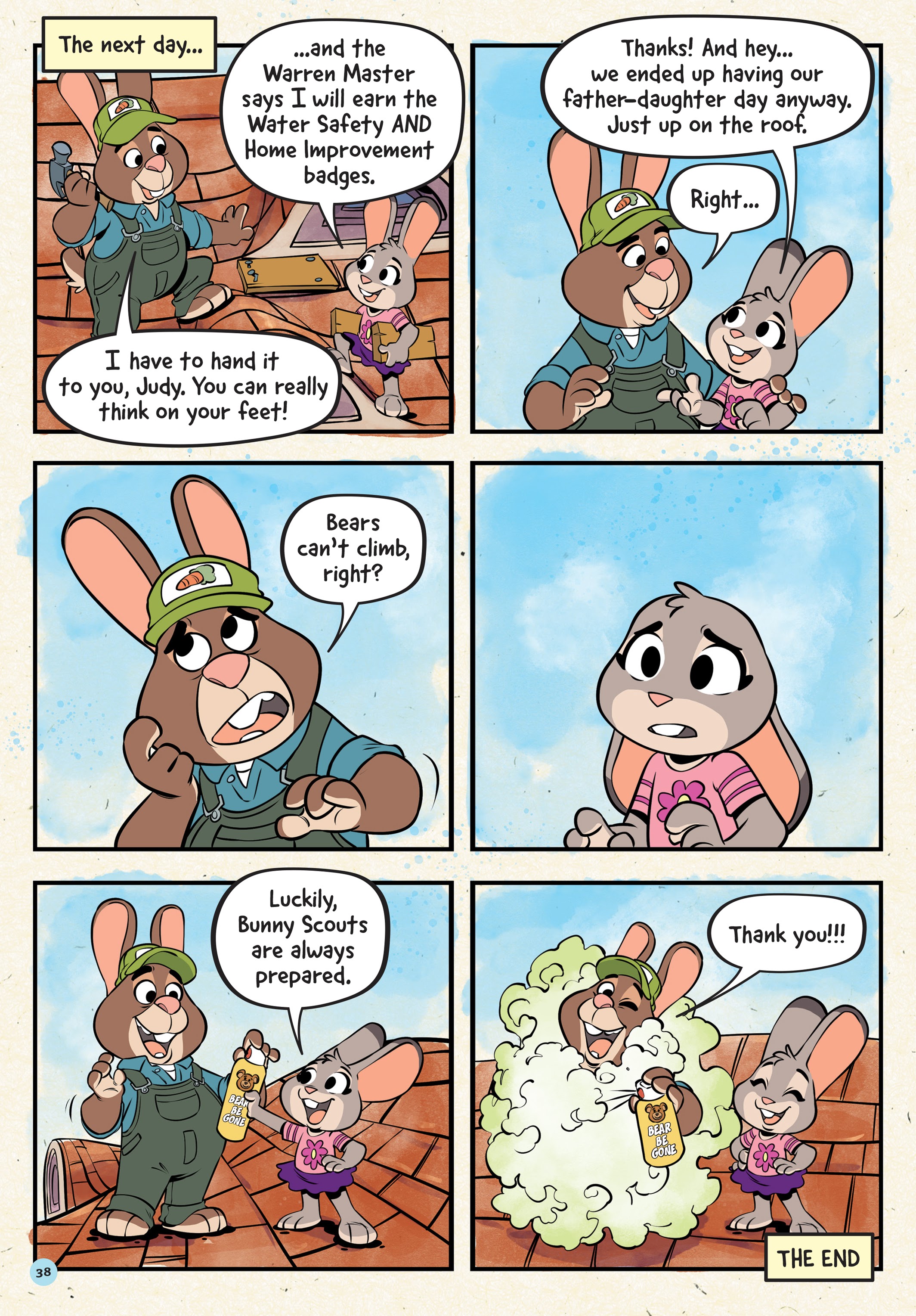 Read online Disney Zootopia: Family Night comic -  Issue # Full - 36