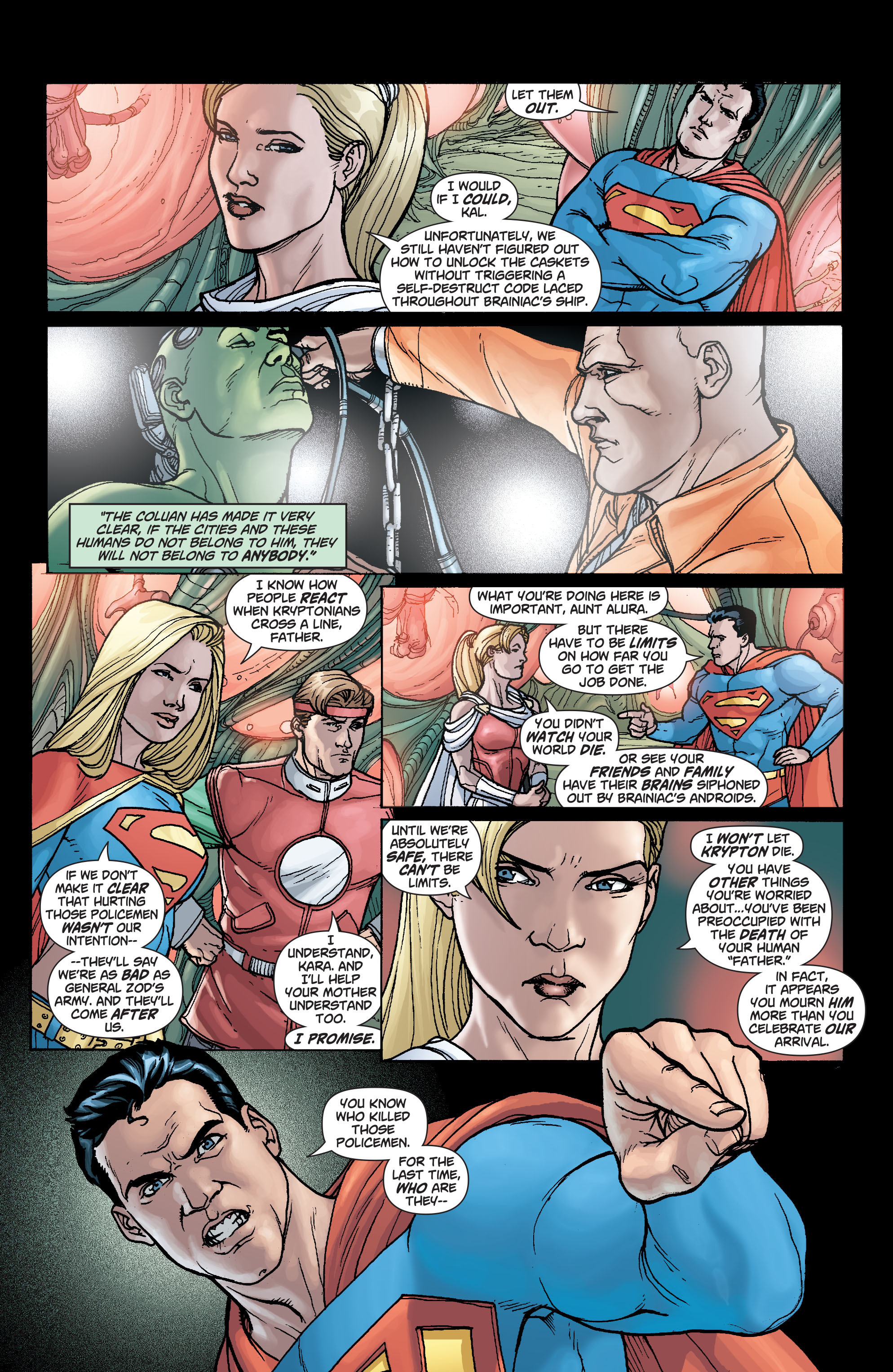 Read online Superman: New Krypton comic -  Issue # TPB 2 - 56