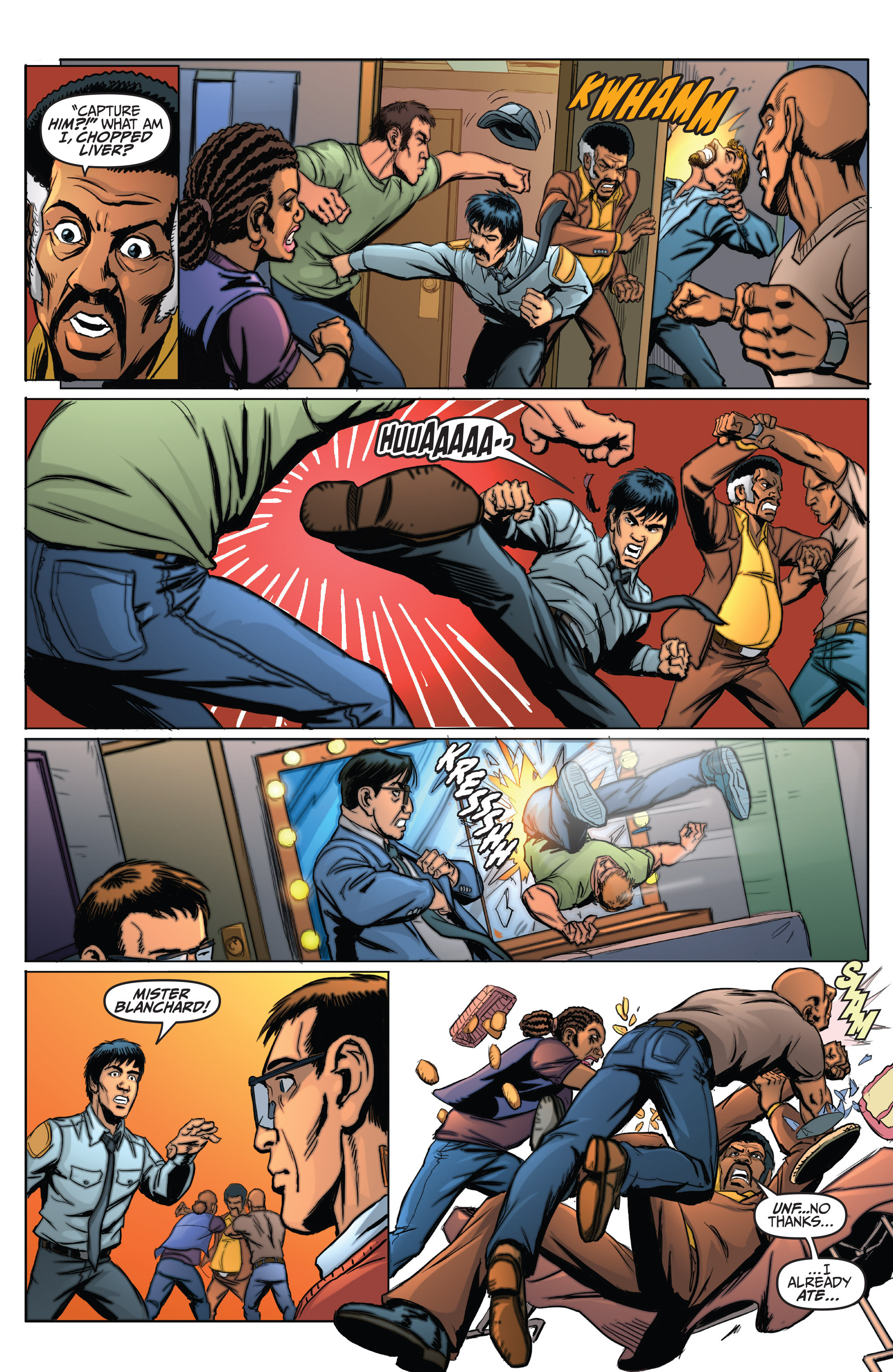 Read online Bruce Lee: The Dragon Rises comic -  Issue #3 - 17