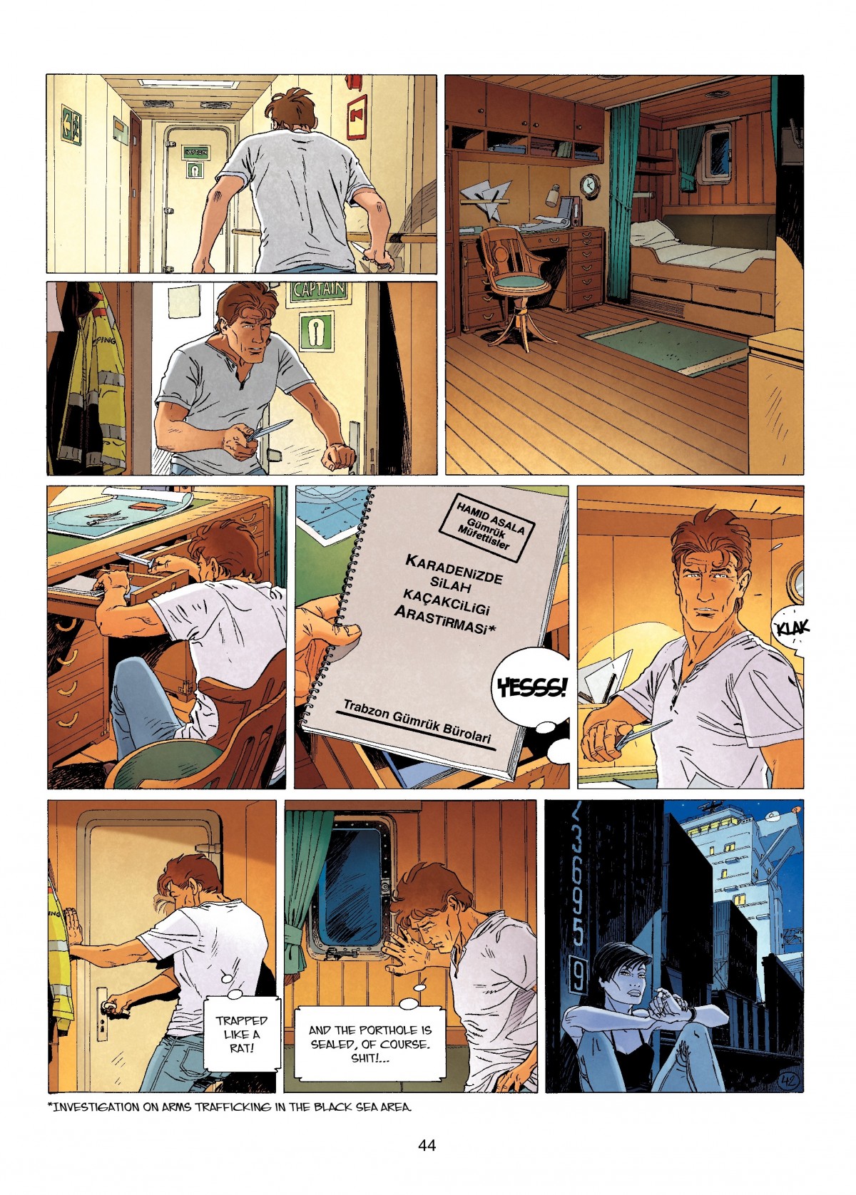 Read online Largo Winch comic -  Issue # TPB 13 - 44