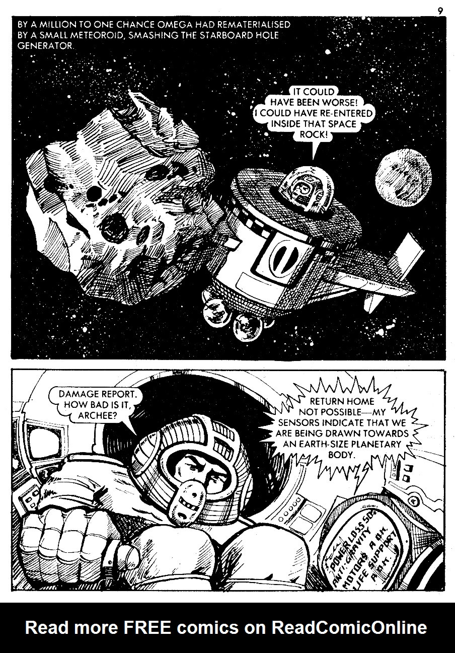 Read online Starblazer comic -  Issue #1 - 9