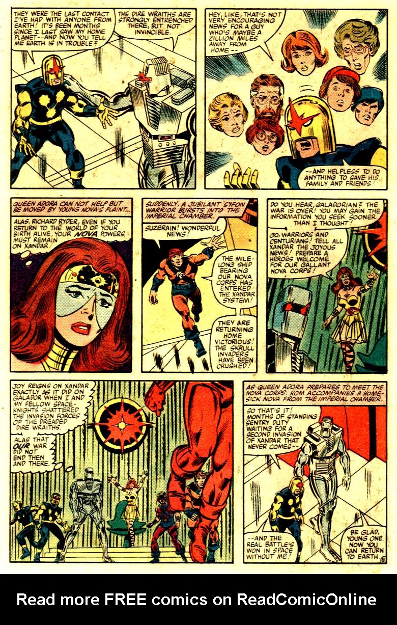 Read online ROM (1979) comic -  Issue #24 - 9