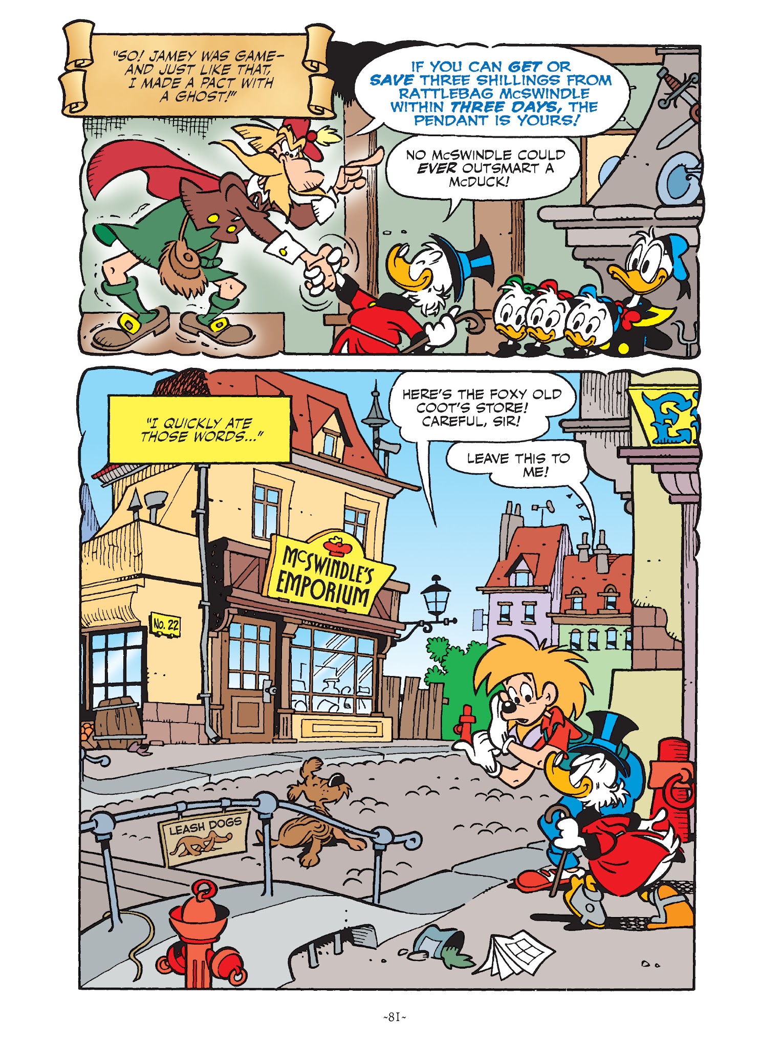 Read online Mickey and Donald: The Search For the Zodiac Stone comic -  Issue # TPB - 80