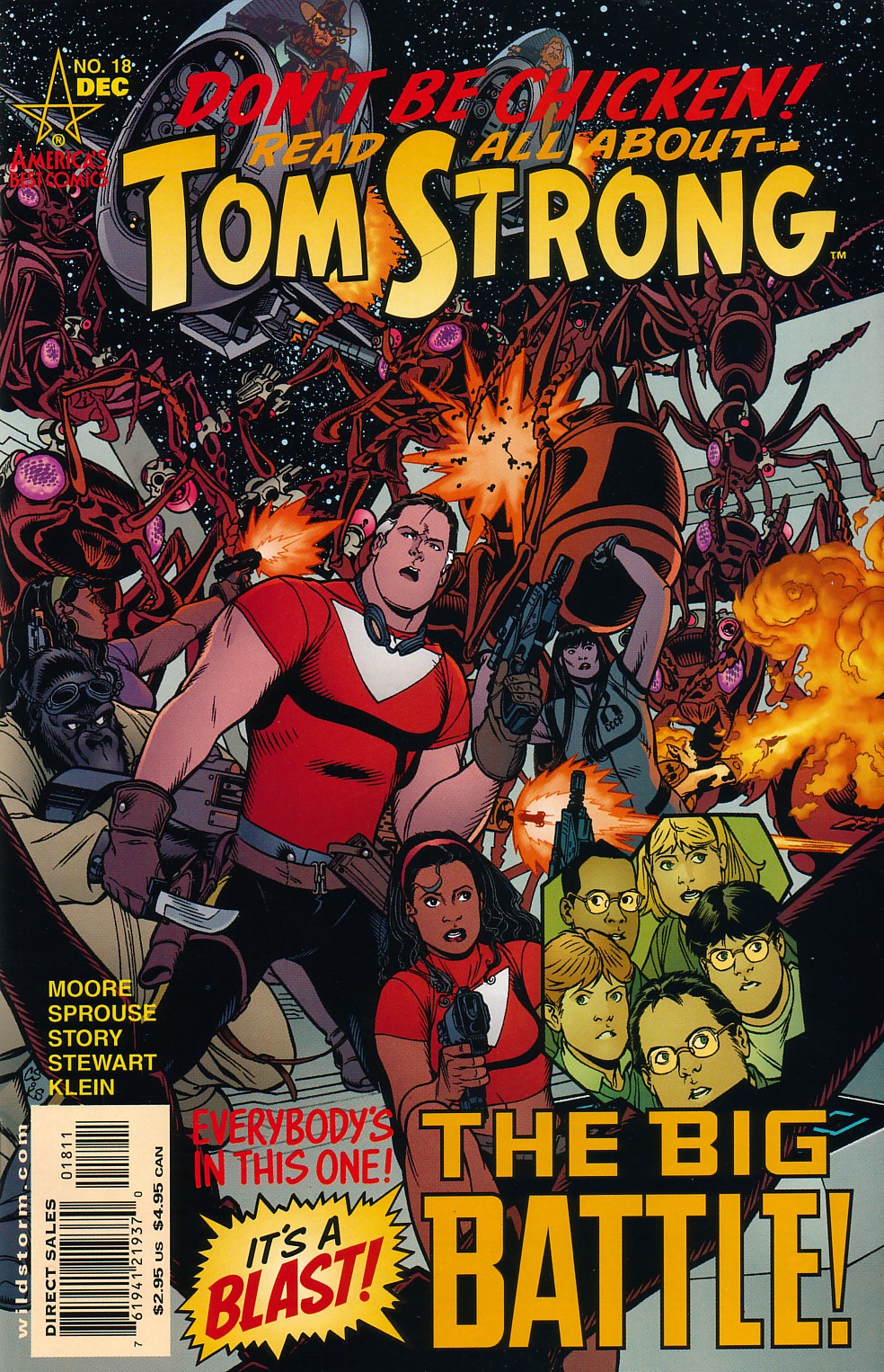 Read online Tom Strong comic -  Issue #18 - 2